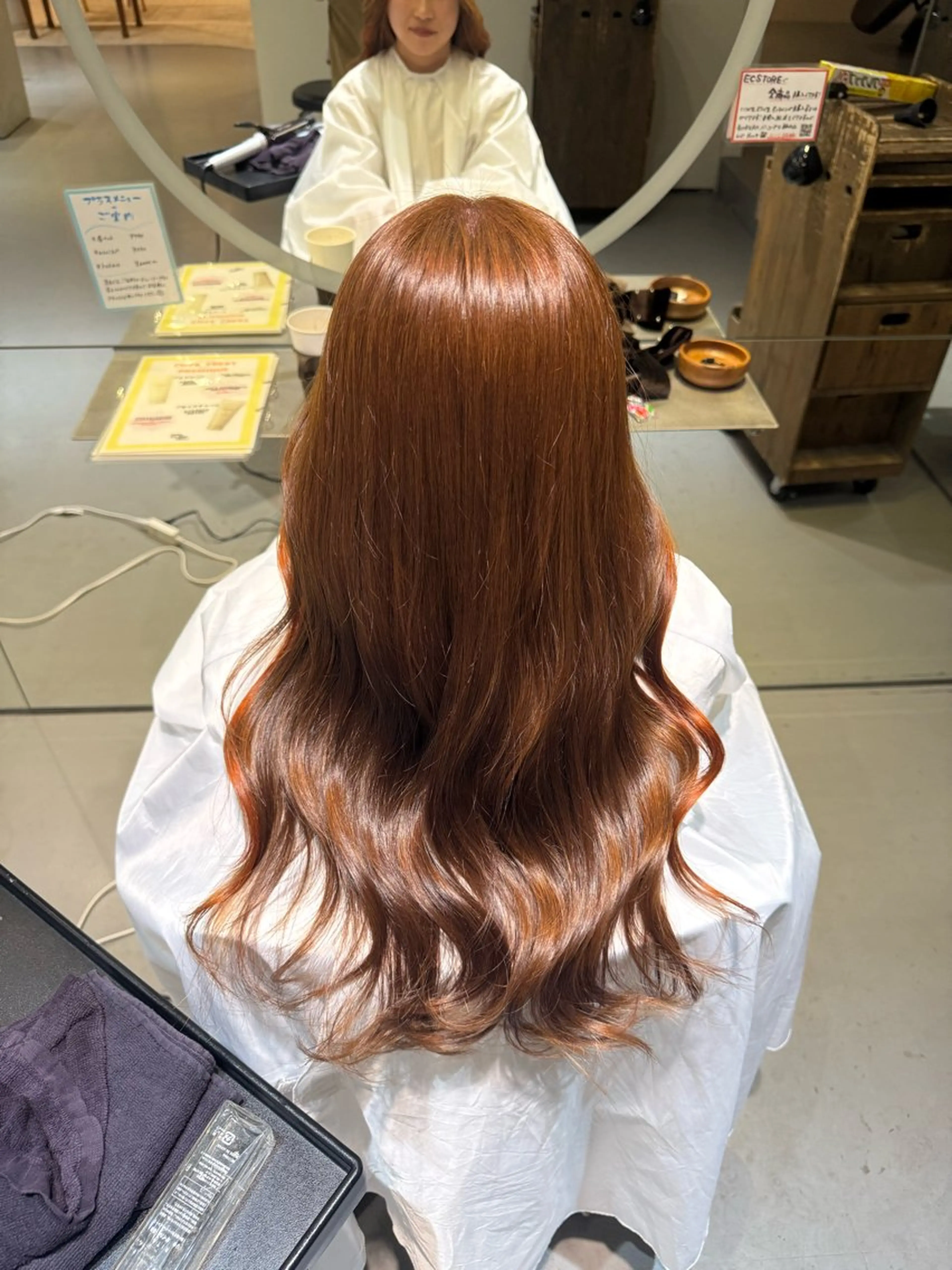 セミロング カット ヘアカラー トリートメント かとう きりん🎀🪽のヘアスタイル