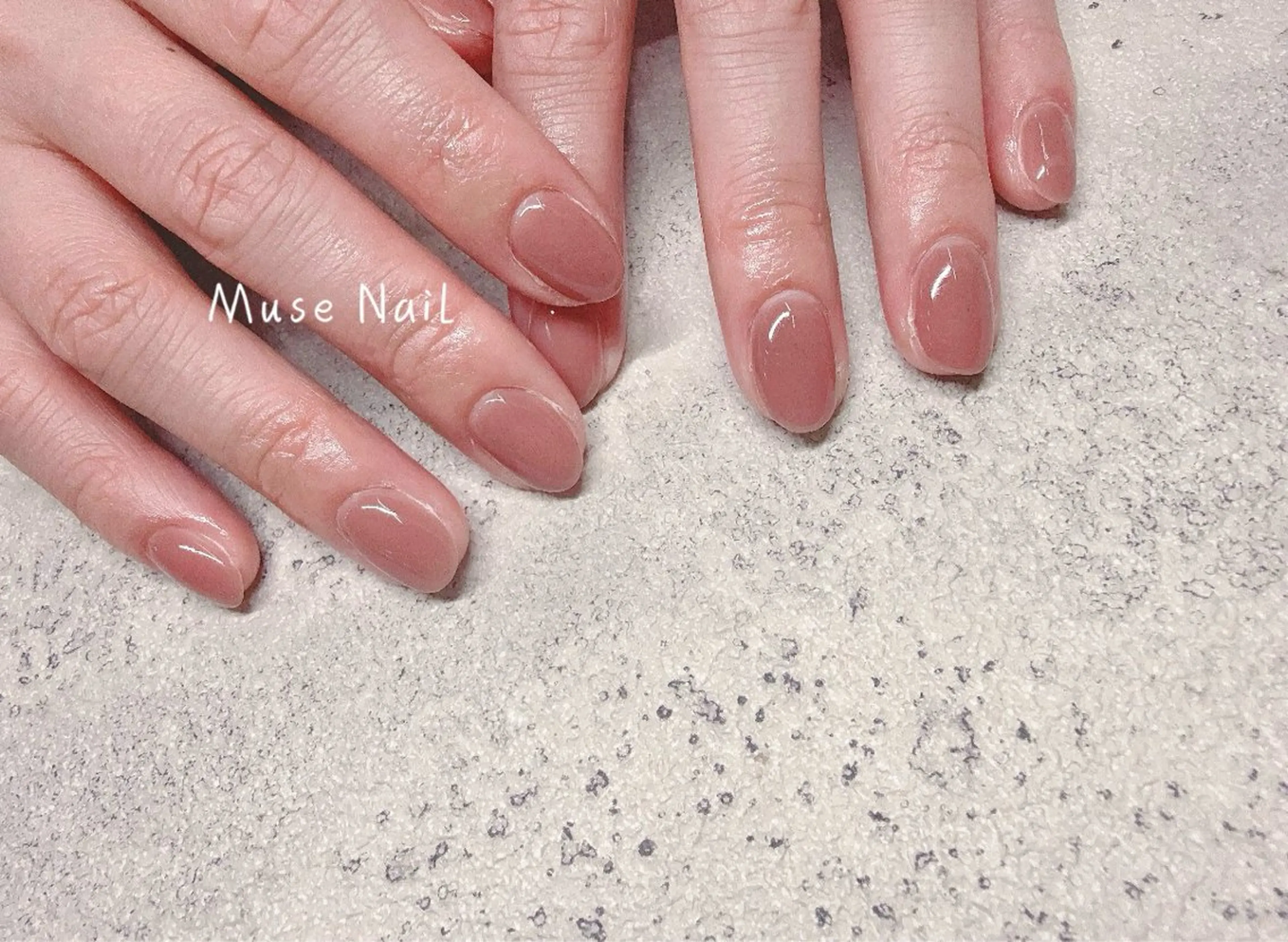 ネイル ワンカラーネイル muse nailのネイルデザイン