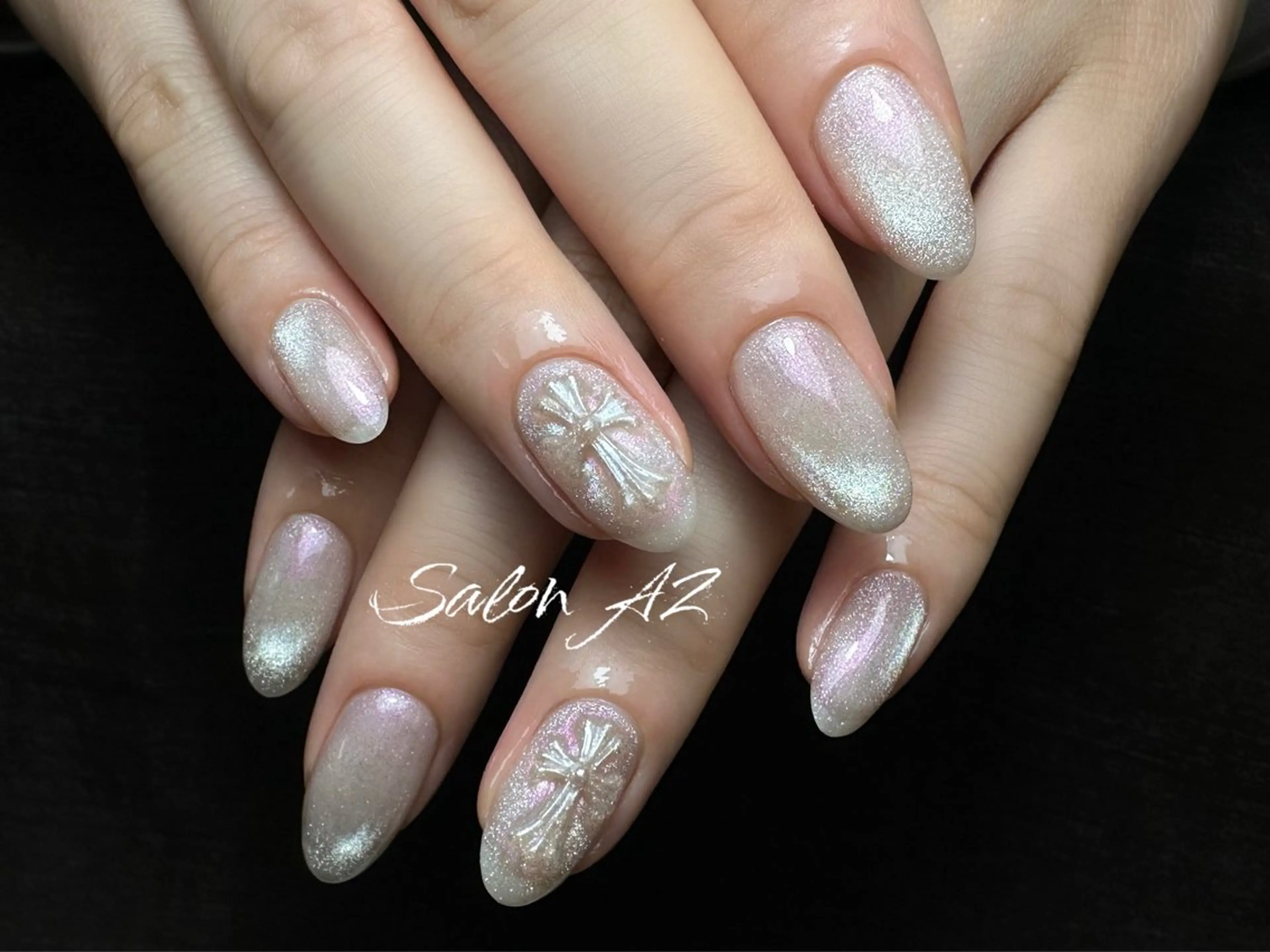ネイル ハート オフィスネイル ハンドネイル salon AZ NANAのネイルデザイン