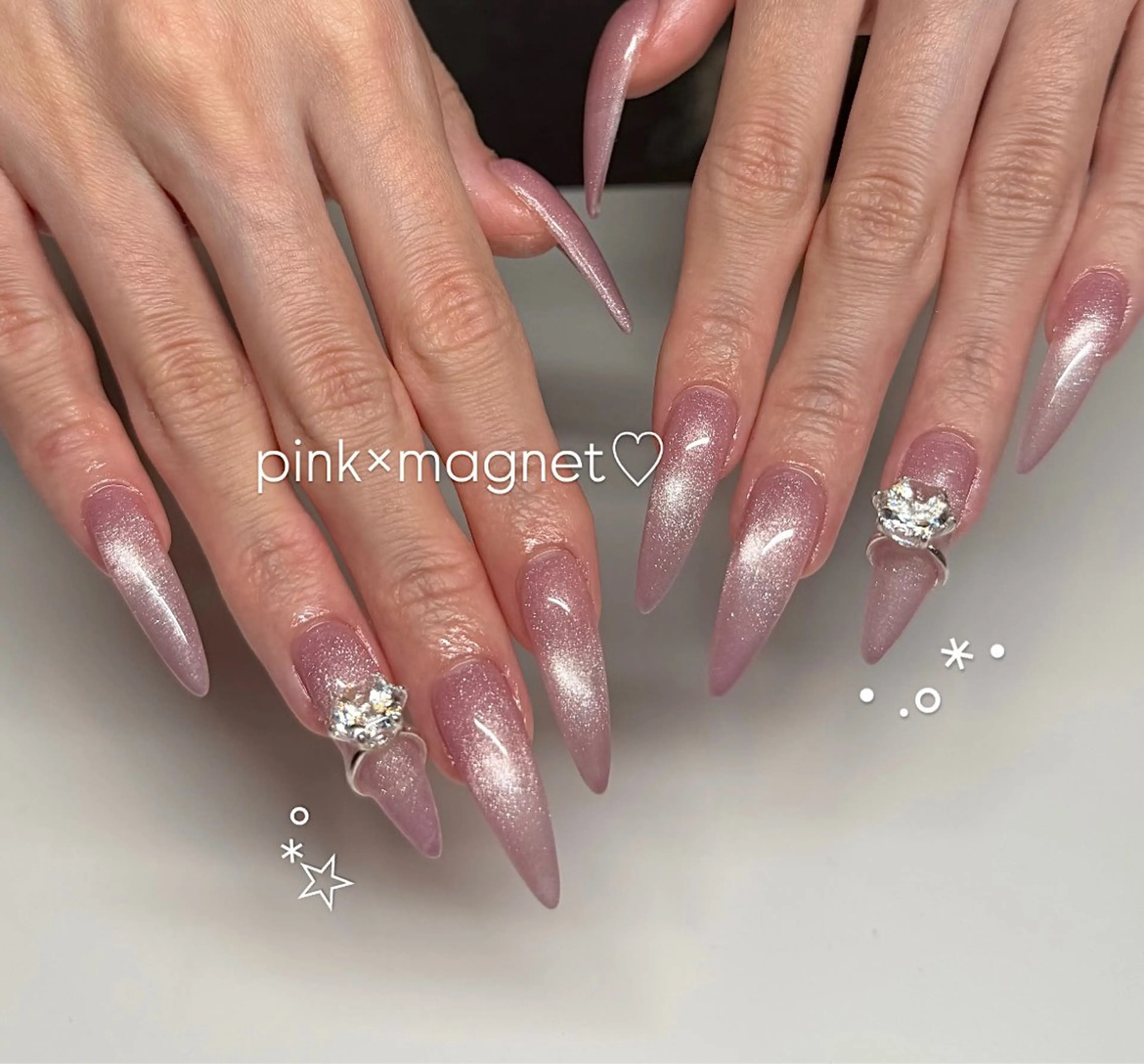 💎🫧チップ長さだしマグネット/フラッシュ🫧💎の写真