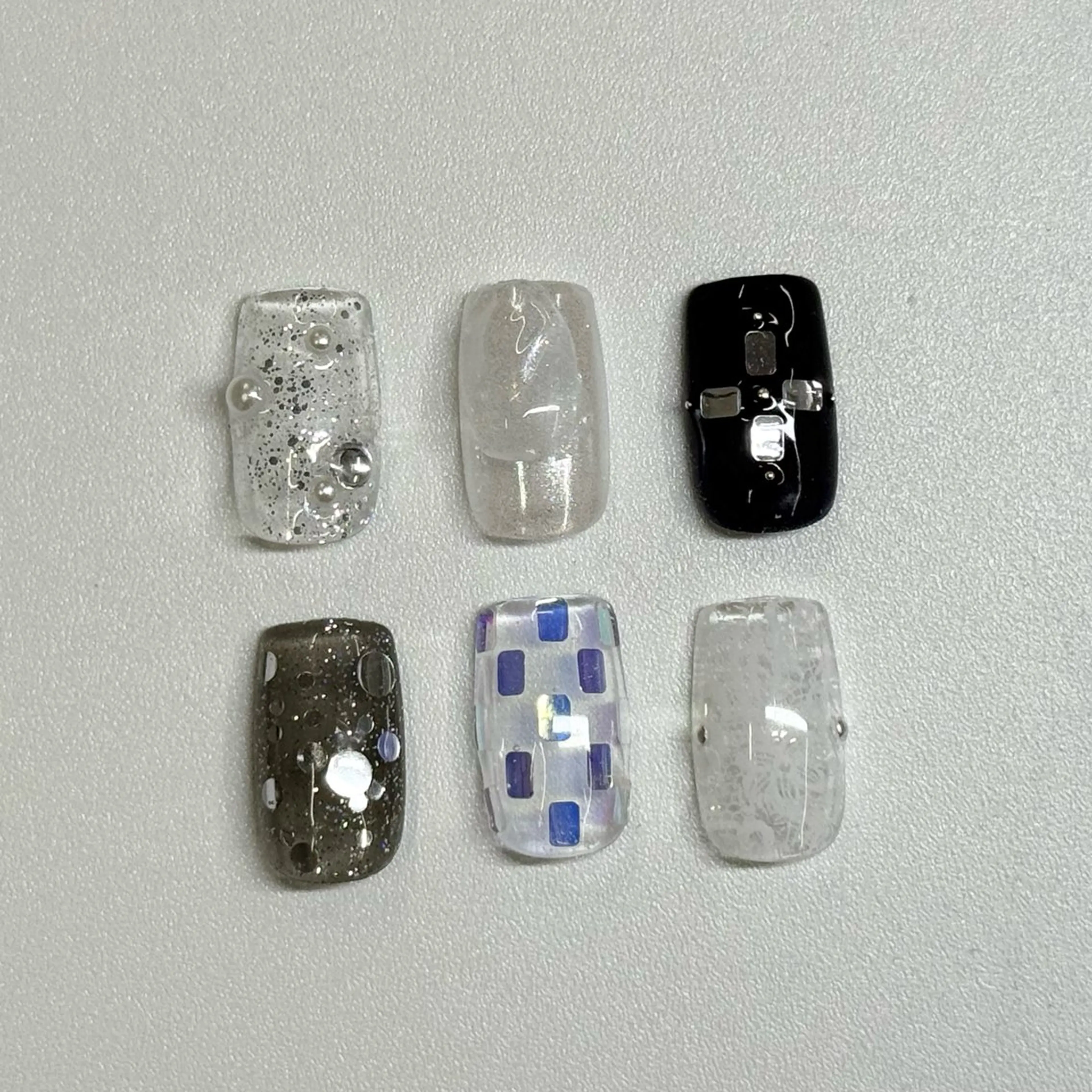 オフなし!ワンカラー➕1本アートの写真
