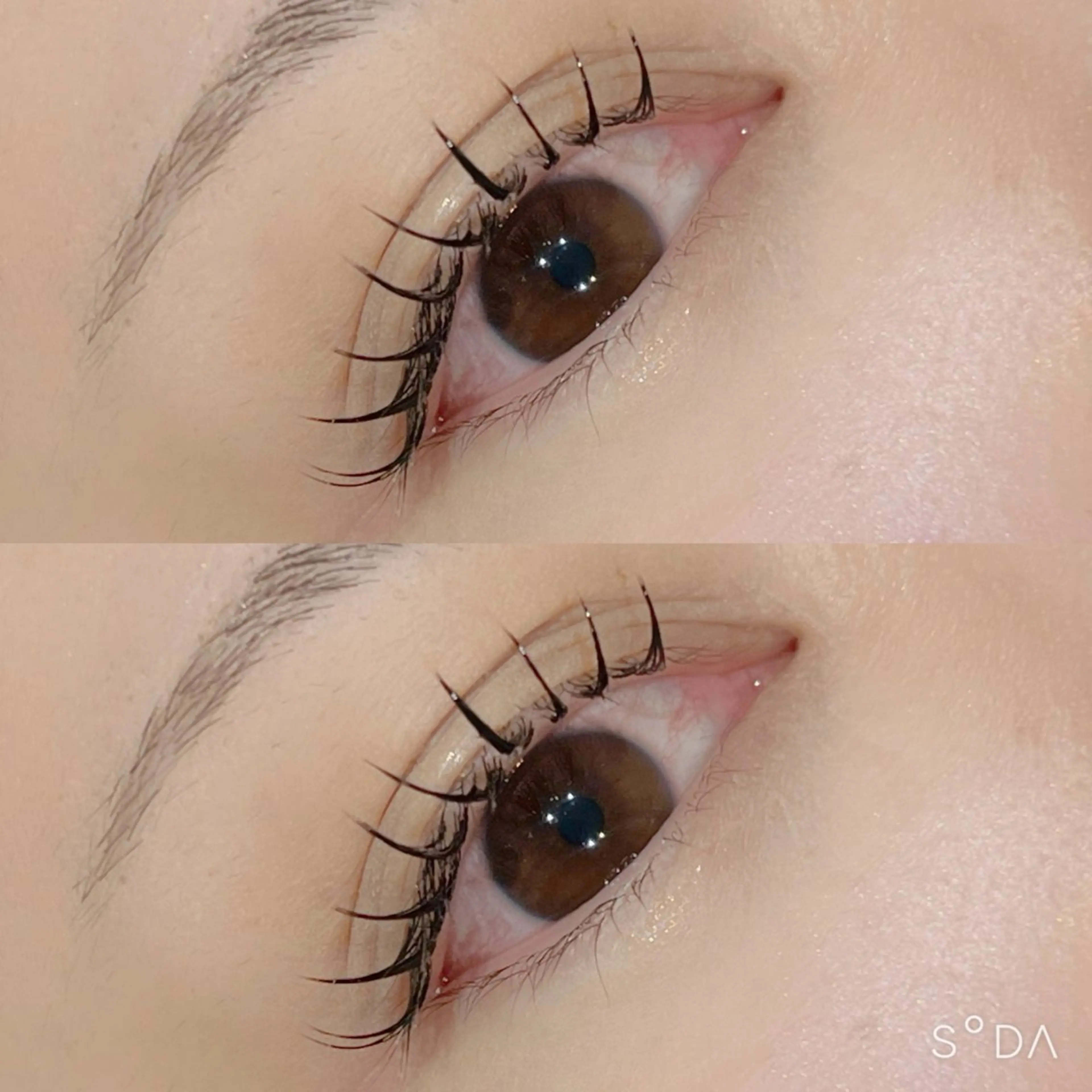 マツエク・マツパ 束感まつ毛 フラットラッシュ EYELA 池袋 なかだ まゆのマツエク・マツパデザイン