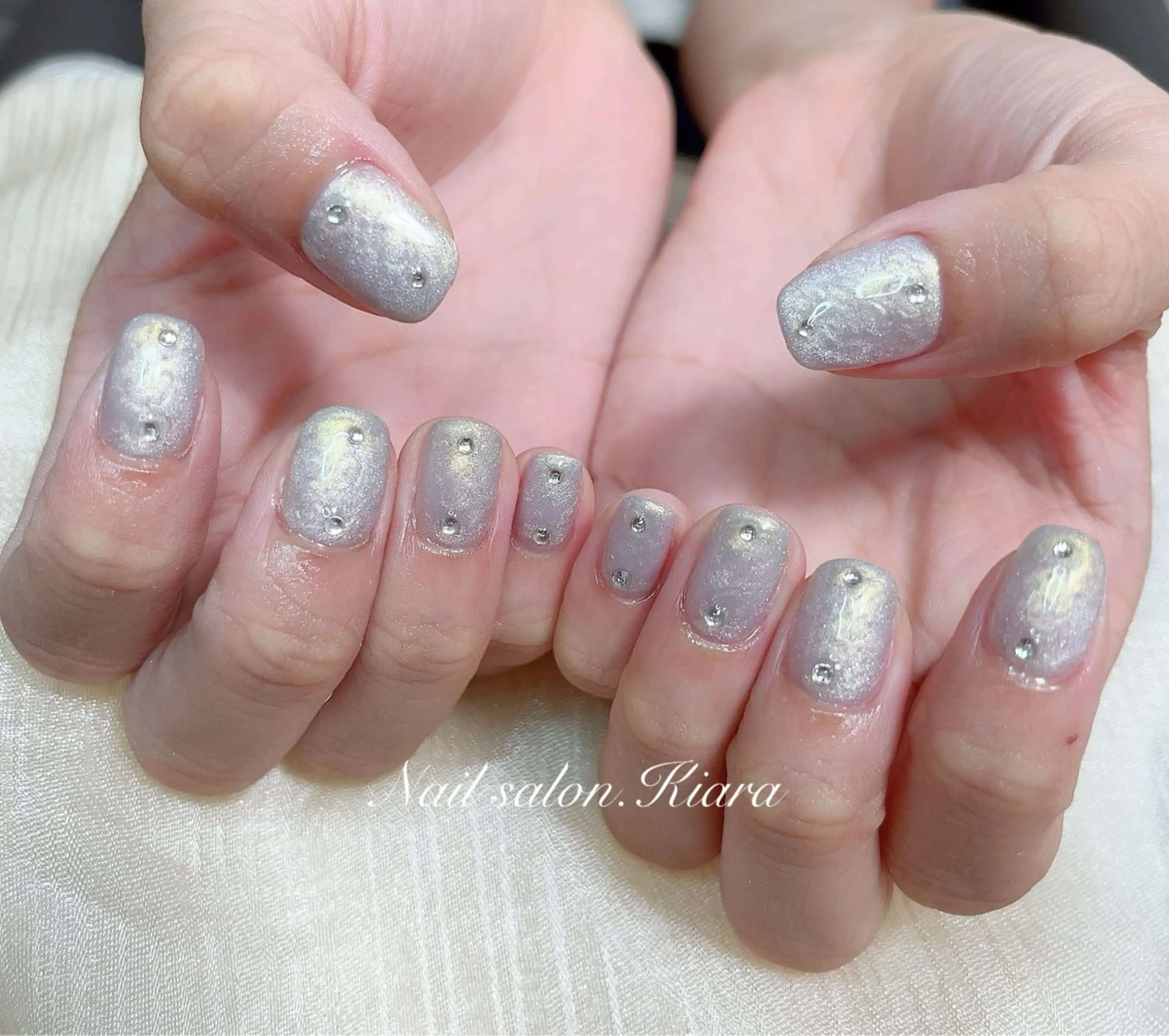 ネイル マグネットネイル 🍭Kiara Nail🍭のネイルデザイン