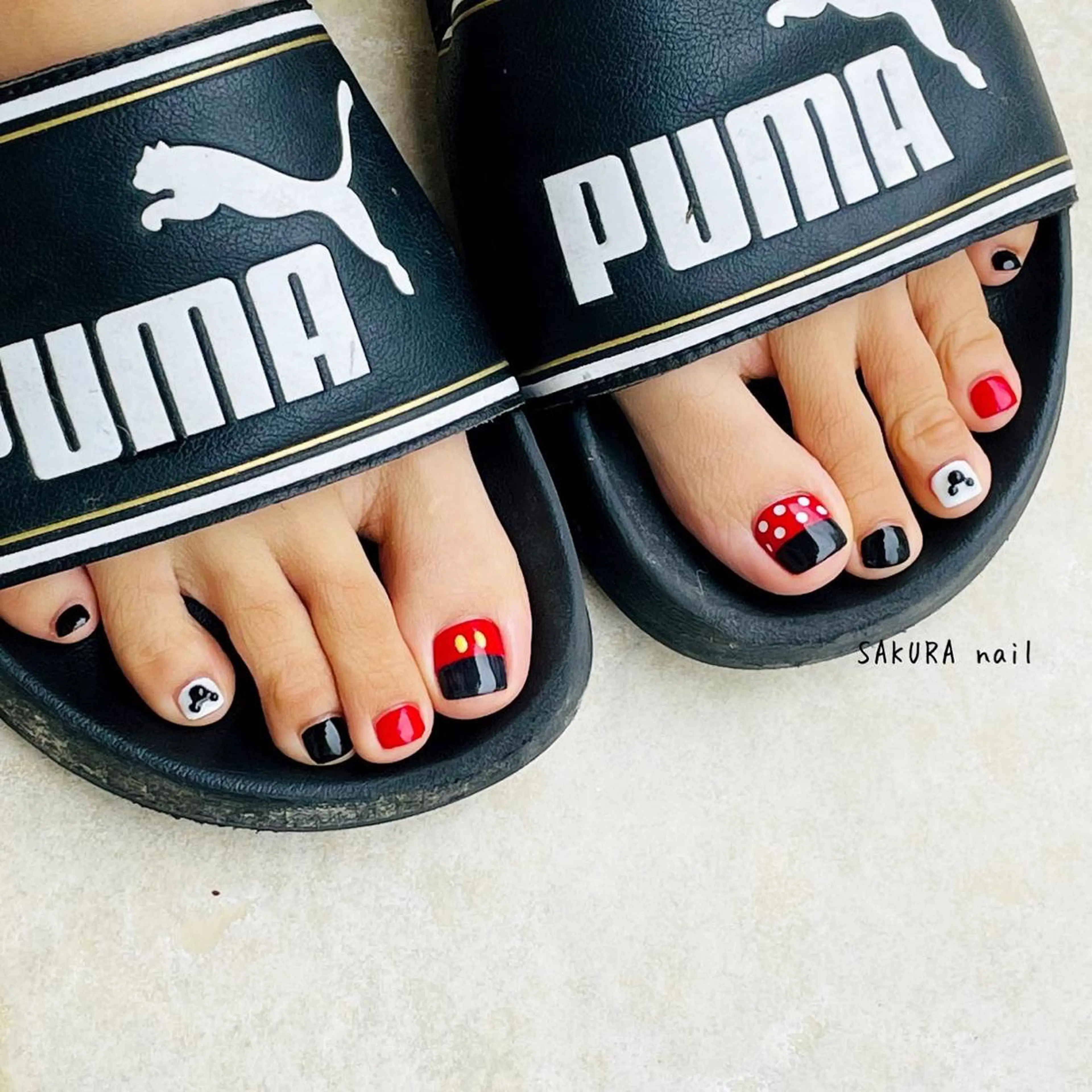 ネイル フットネイル SAKURA nailのネイルデザイン