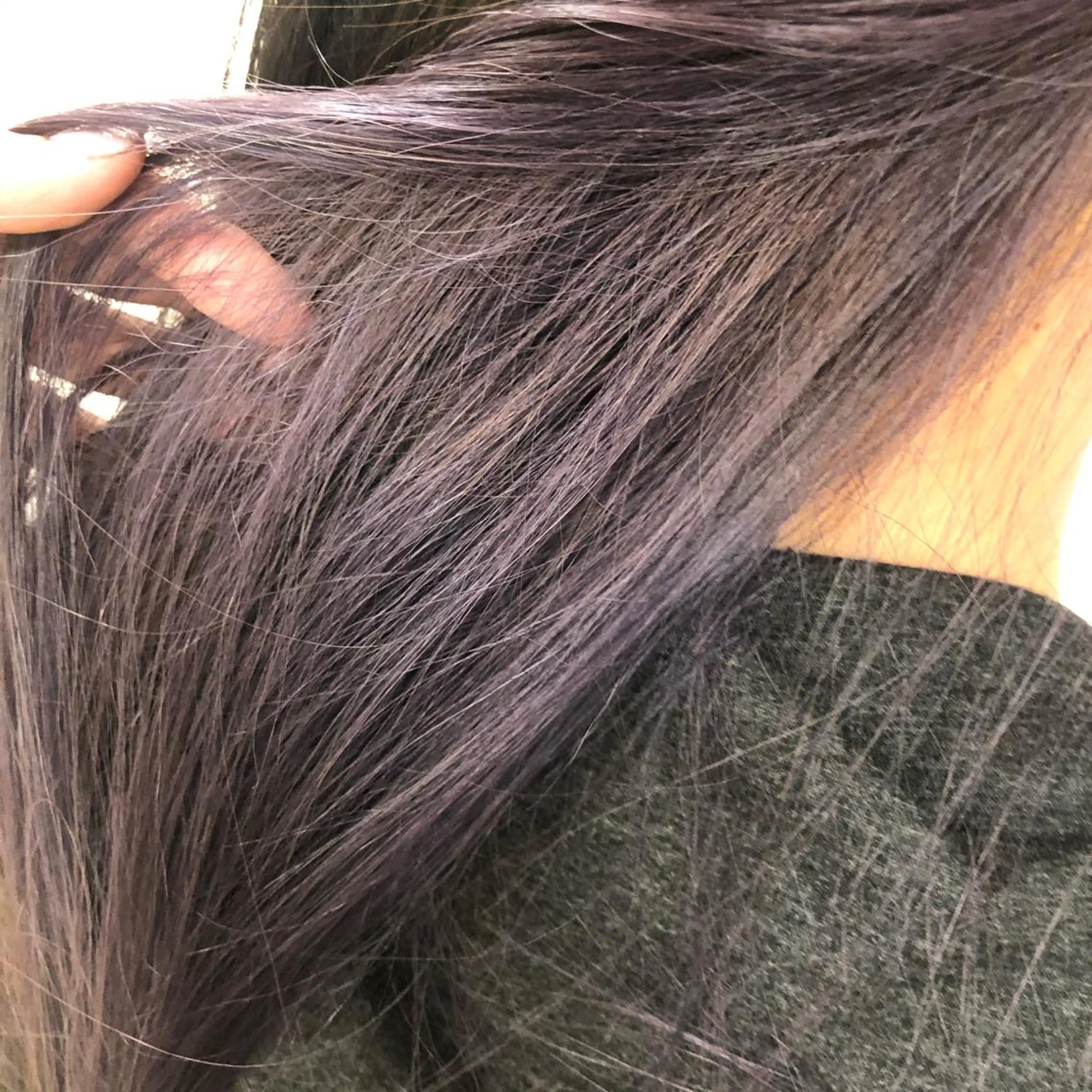 ロング ボブ ロング ヘアカラー ヘッドスパ narumi🧸のヘアスタイル