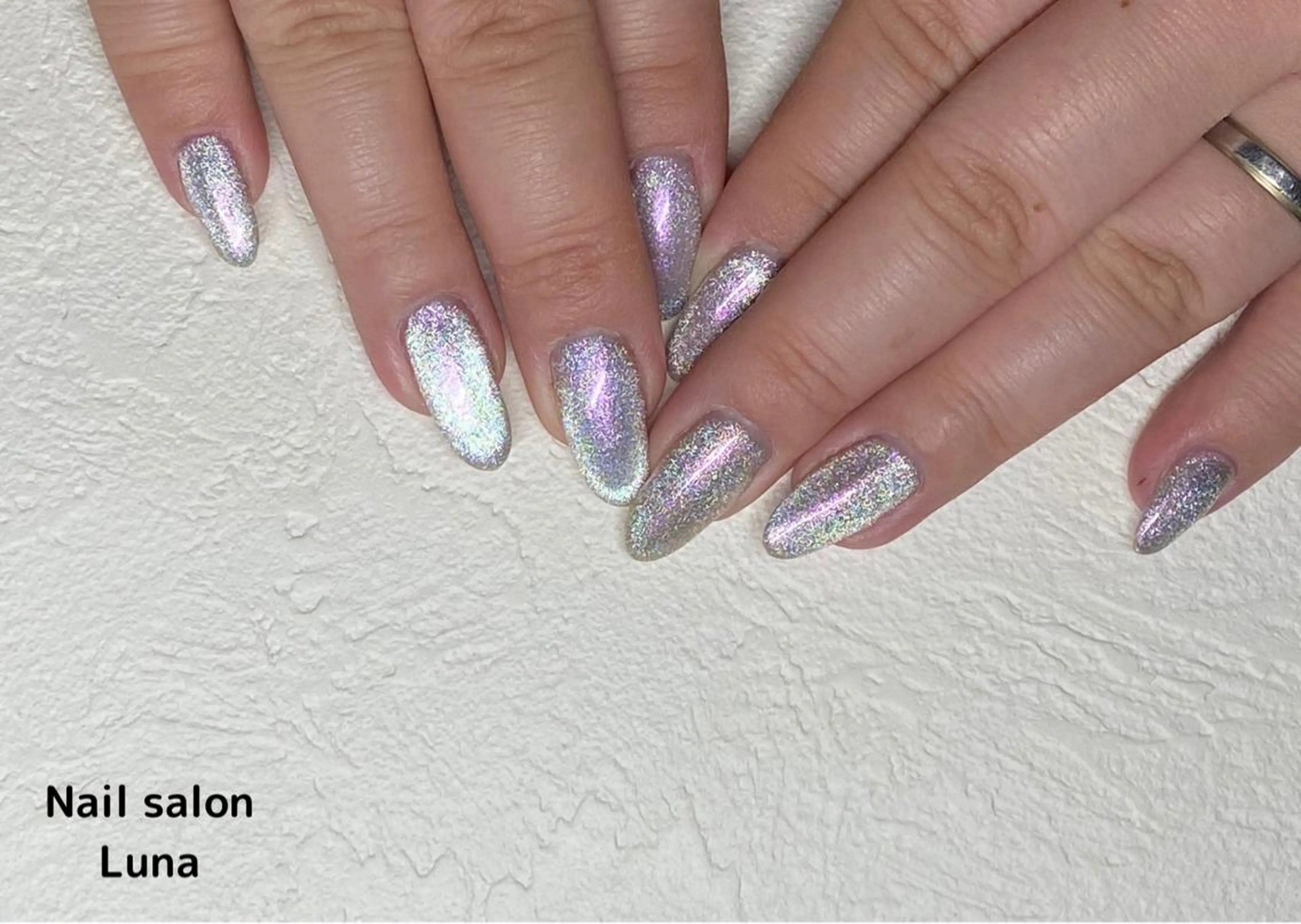 ネイル ジェルネイル マグネットネイル 加藤 美穂のネイルデザイン