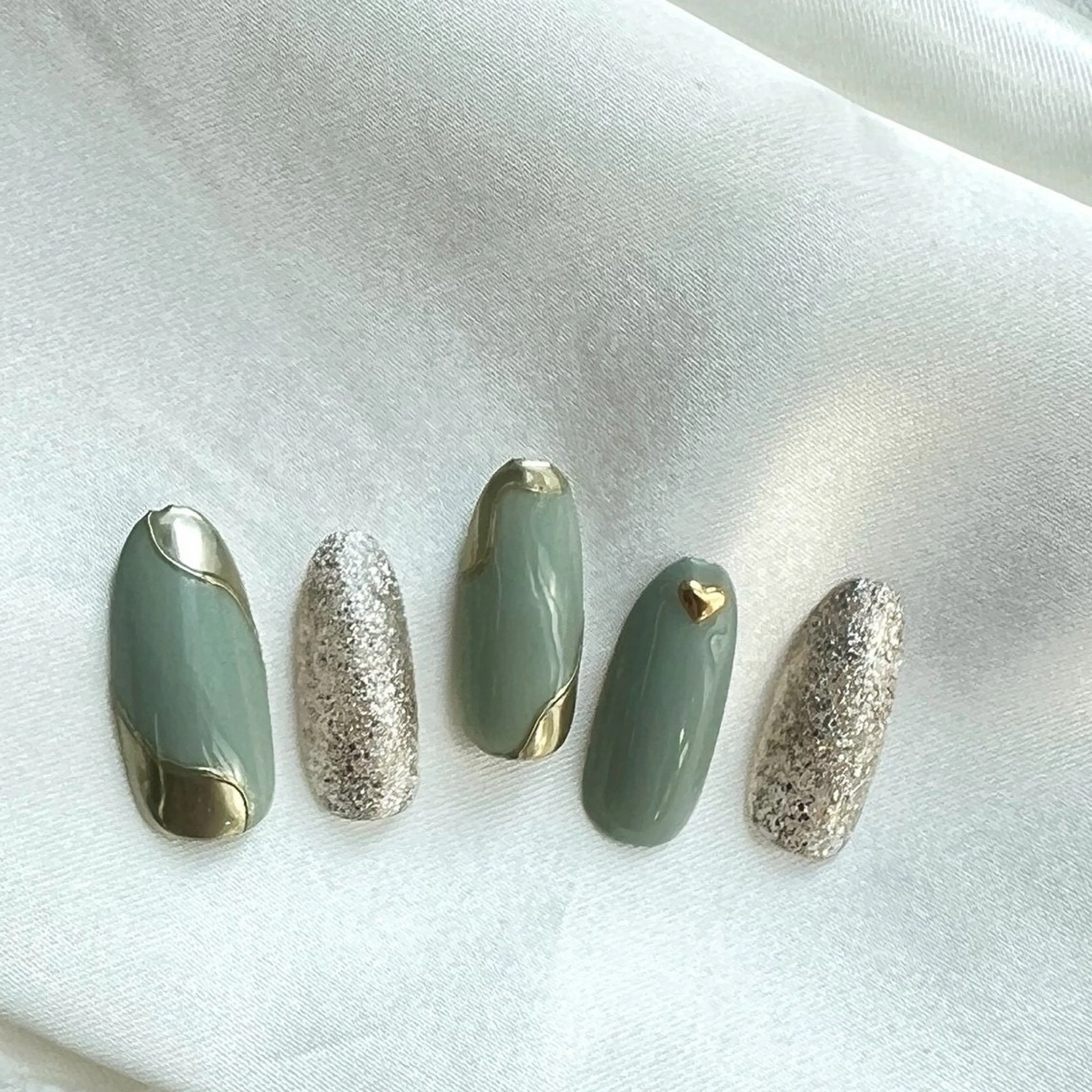 ネイル ⭐︎休業中の練習⭐︎ JNA認定講師髙橋のネイルデザイン