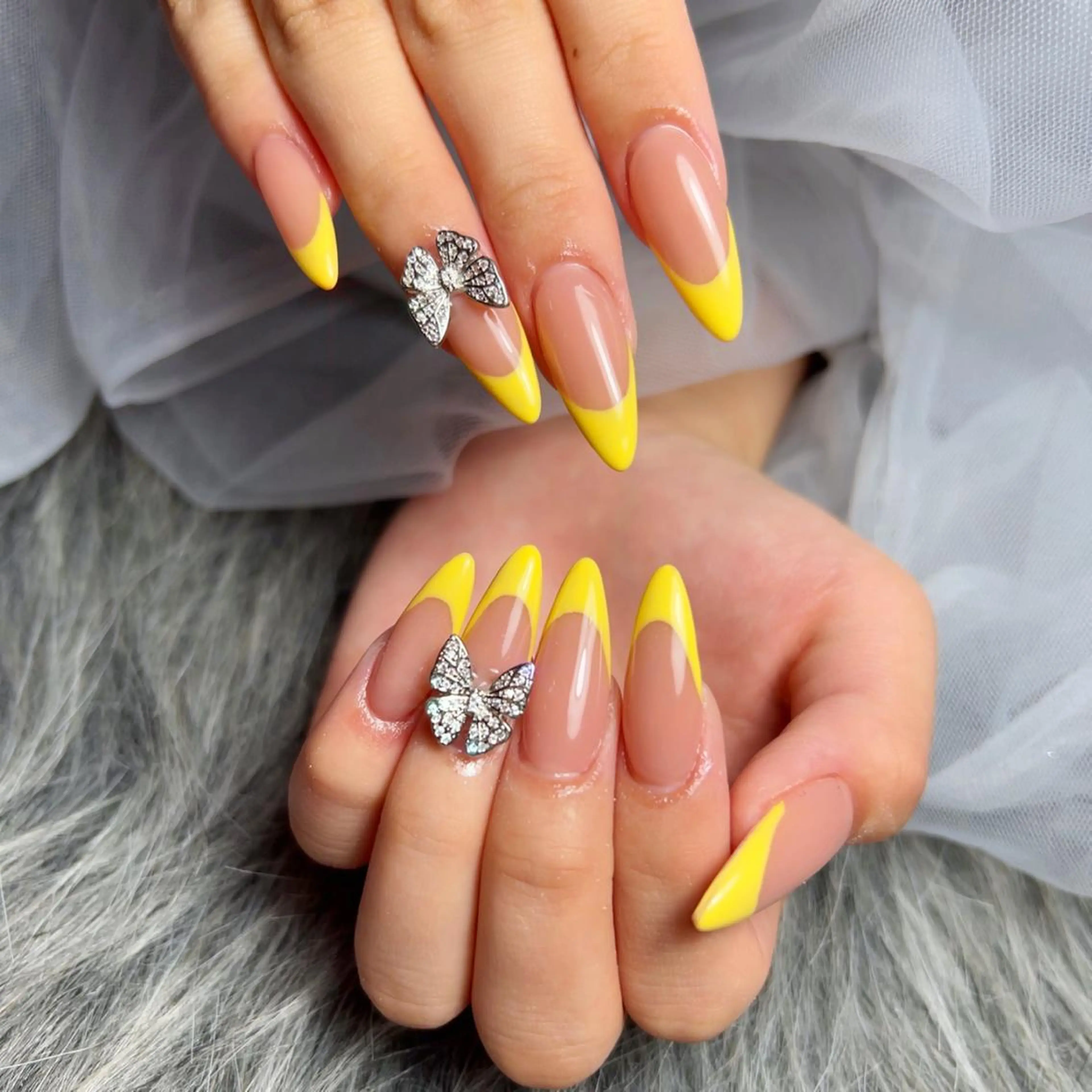 セミロング ネイル nail salon azuのネイルデザイン