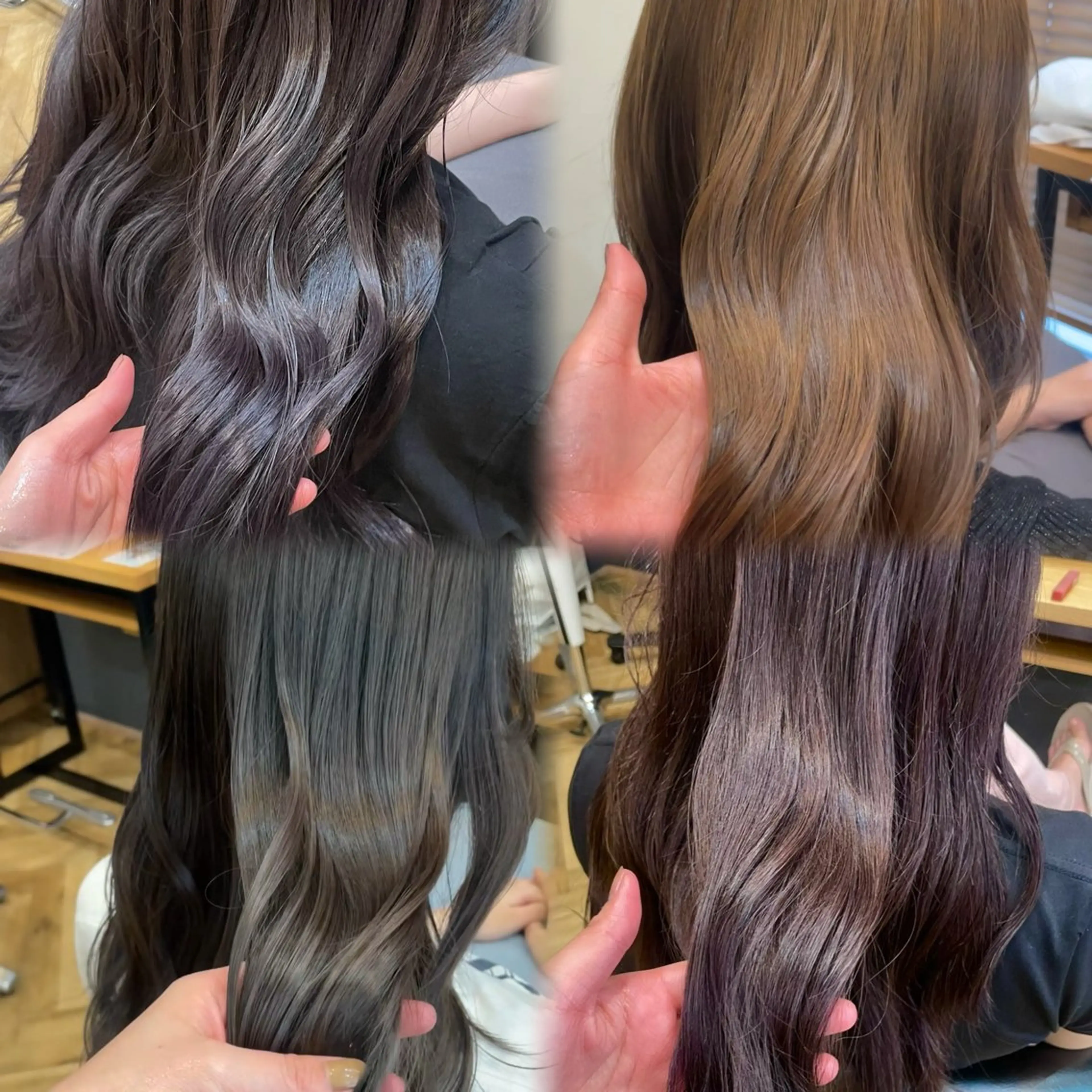 【新規限定】🌈透明感たっぷりWカラー🫧➕2stepトリートメント（ブリーチなし/指名料込❣️）の写真