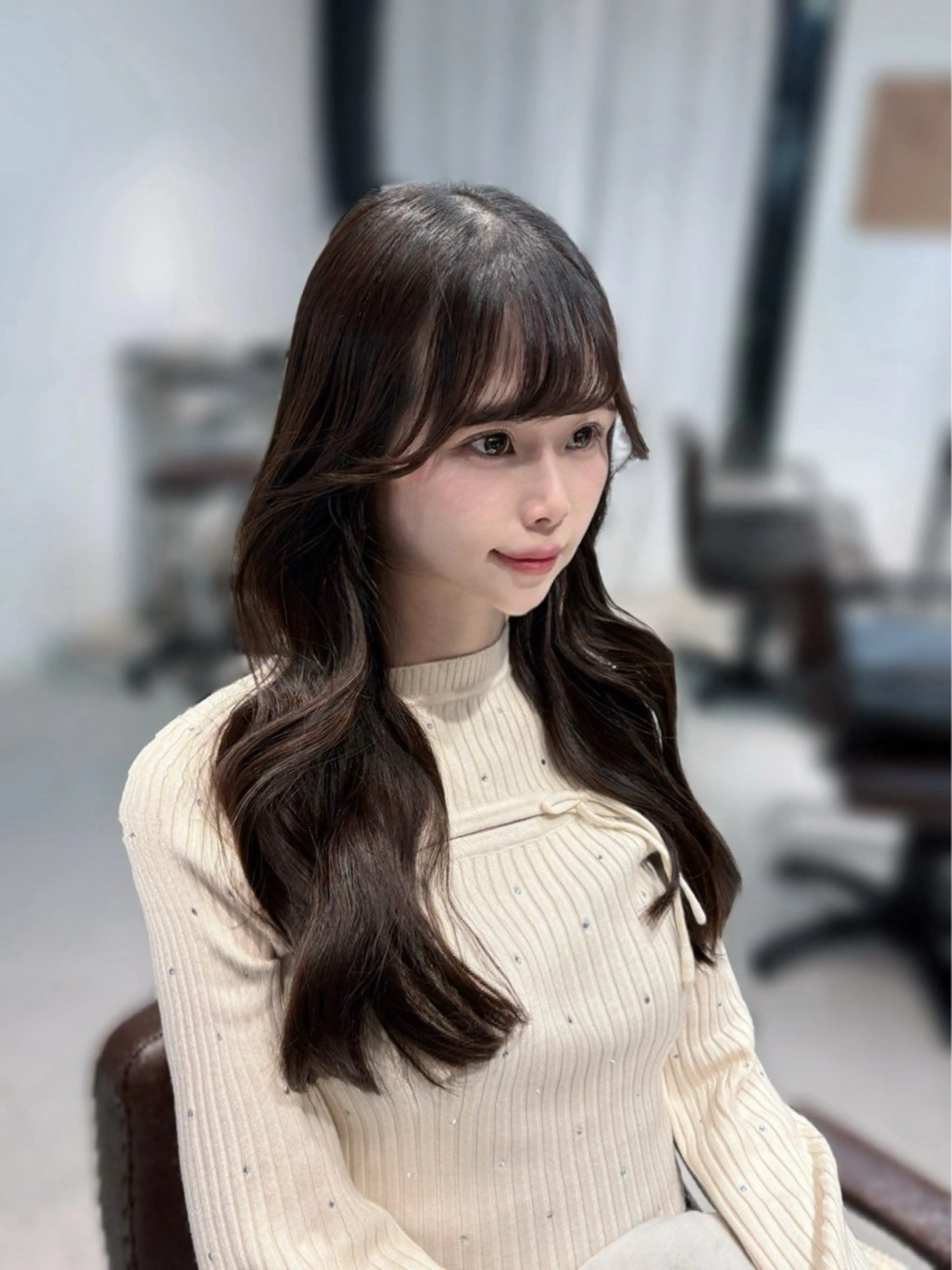 🎀アイドル前髪＋顔周りカット🩰（シャンプーなし）の写真