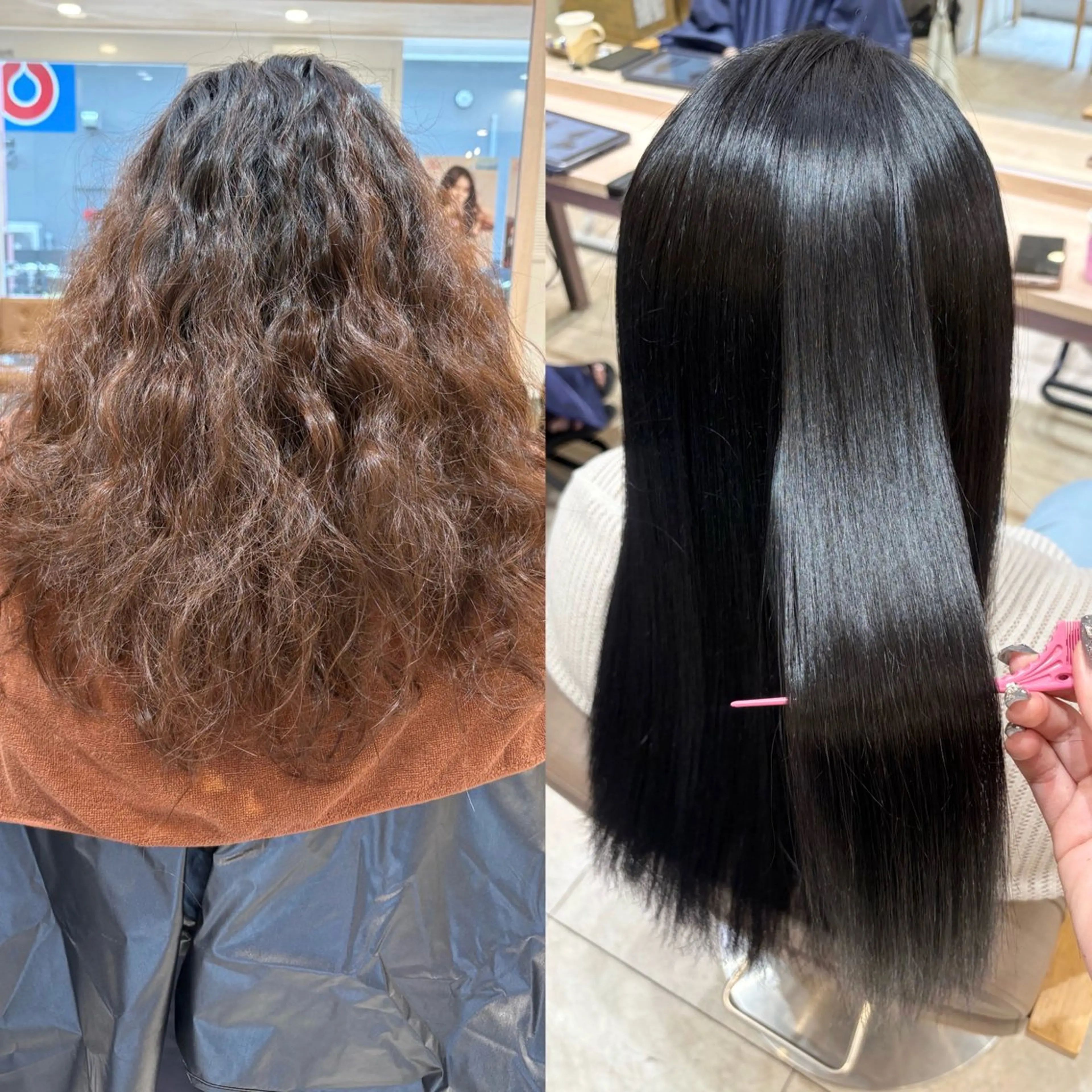 💎【 縮毛矯正➕トリートメント 】大人気🌟バイカルテトリートメントとSETで最強艶髪に❕の写真