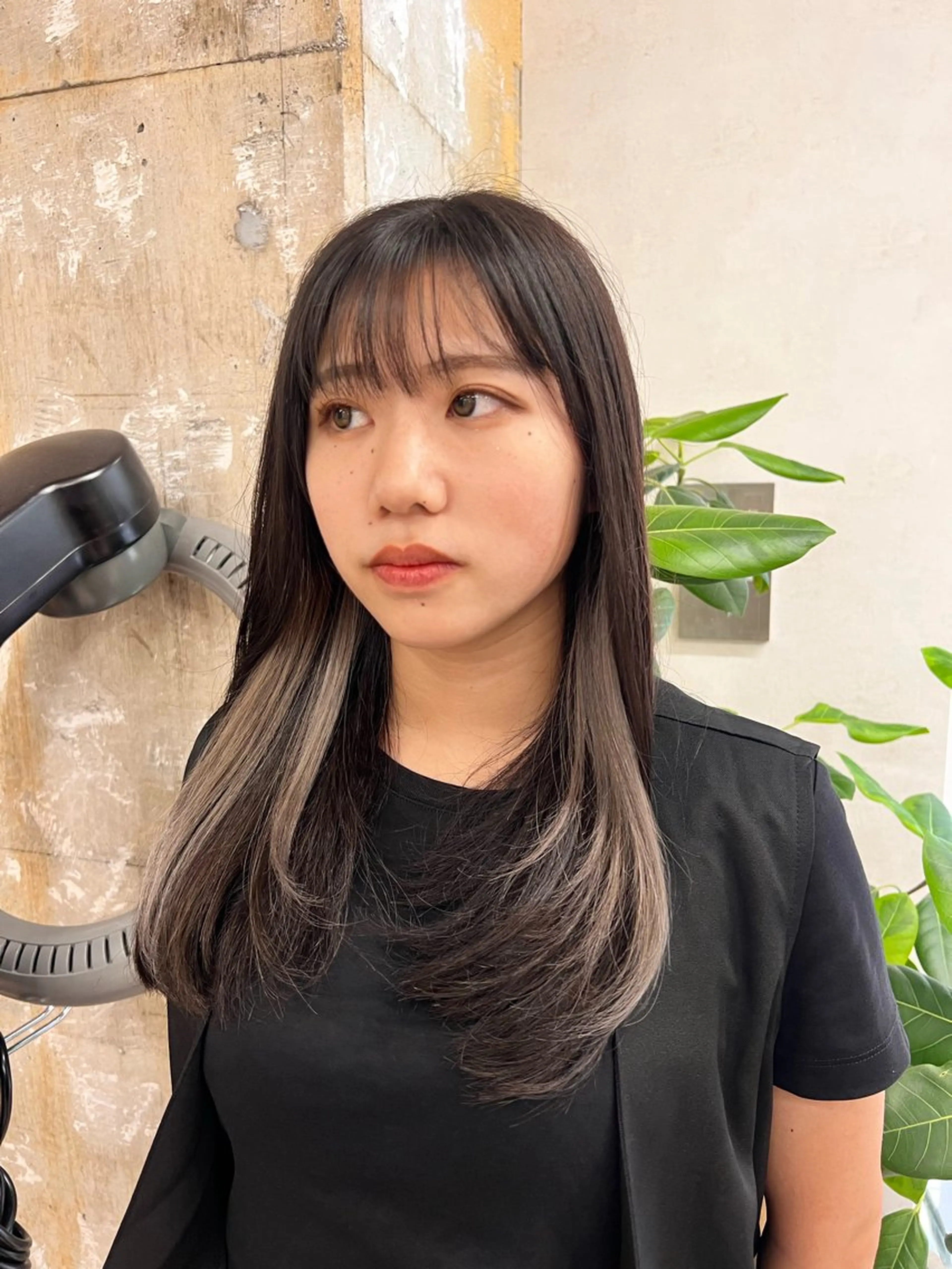 ロング ヘアカラー トリートメント 髪質改善/レイヤー 暖色/shiinaのヘアスタイル