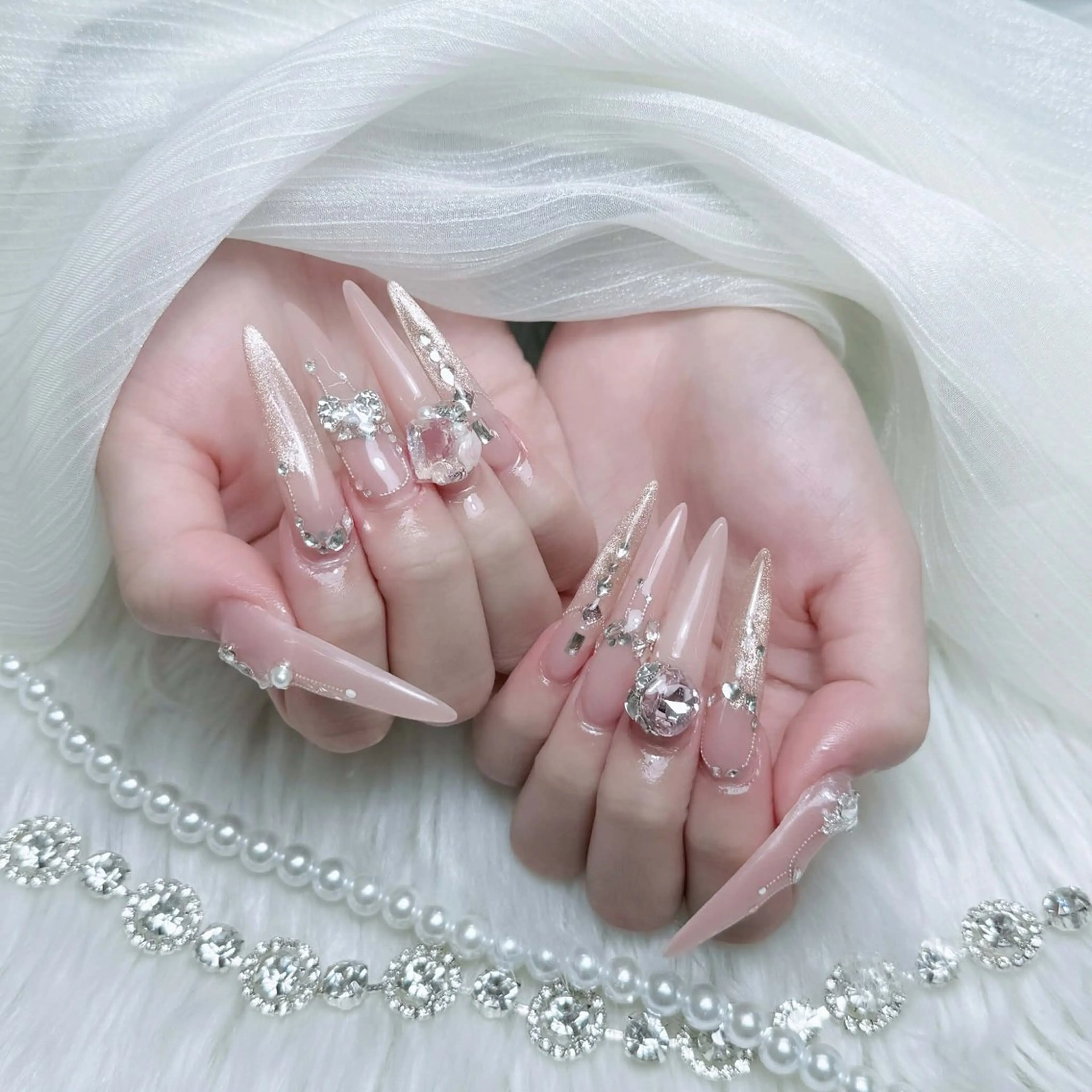 🉐25％SALE【人気No.2】🉐チップ長さだし💅10本 / 110分アート、スートンつけ放題🍭🌟持ち込みOKの写真