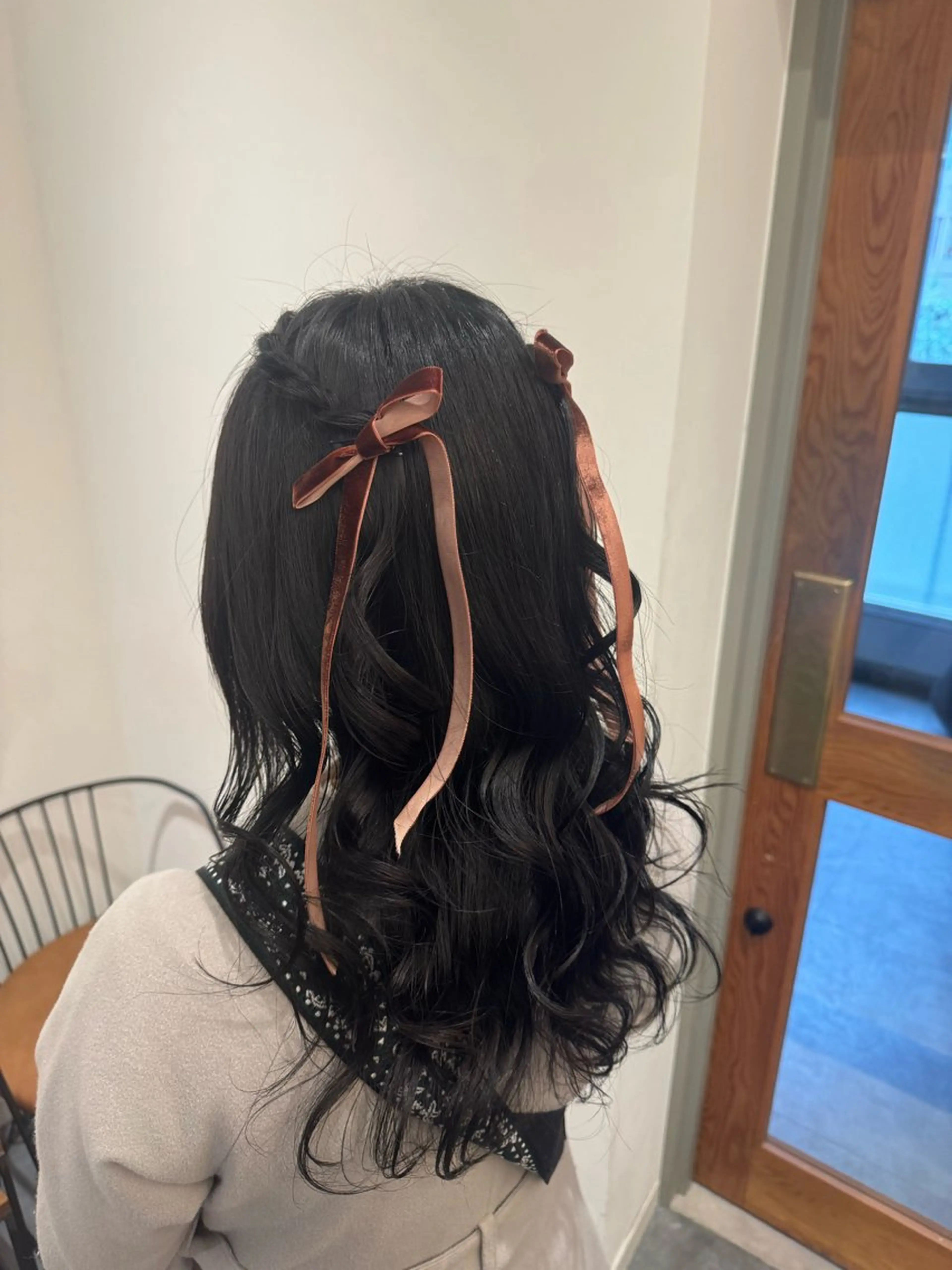 セミロング ヘアアレンジ ヘアセット モテ髪🎀aoi/ ヘアメ/カラー/池袋のヘアスタイル