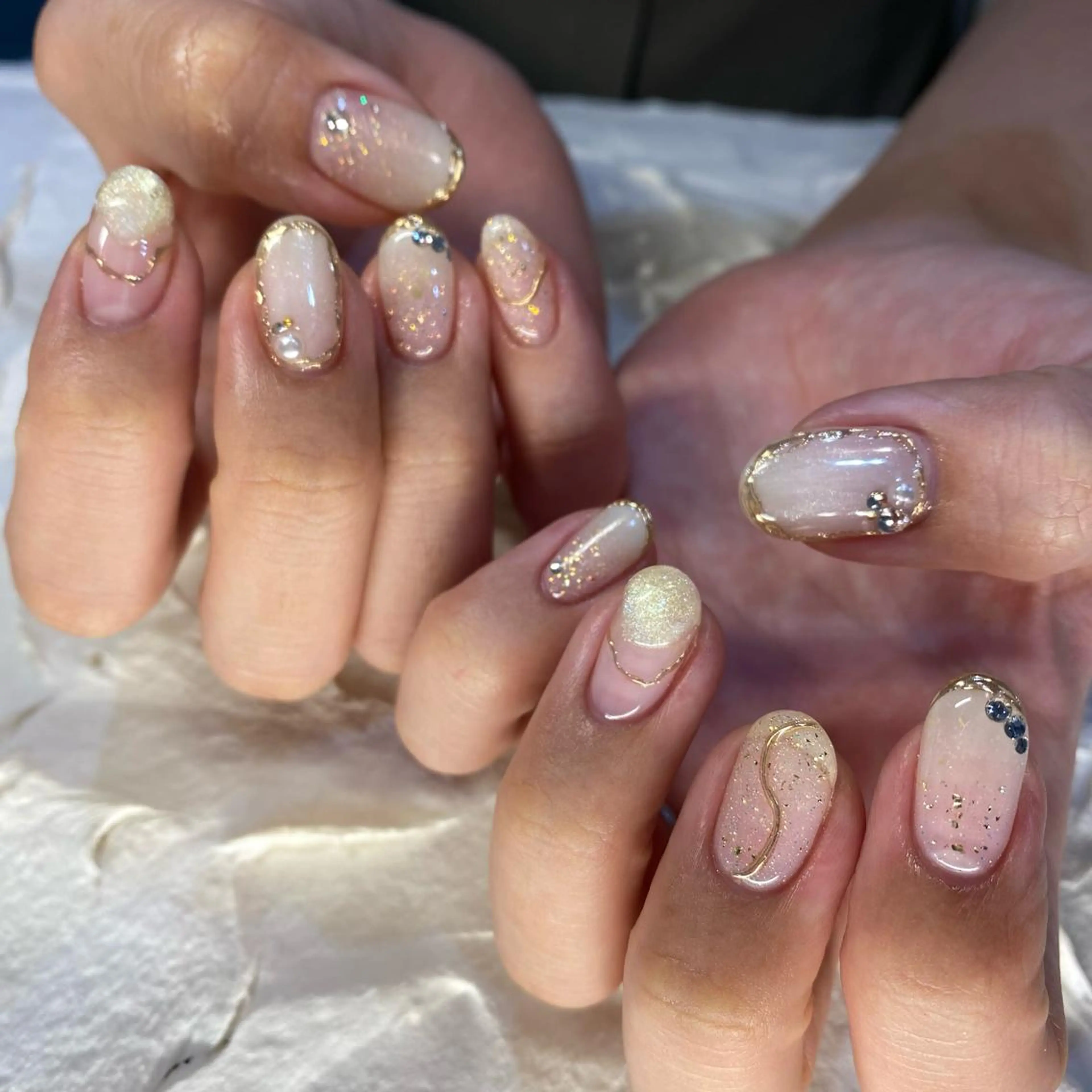 ネイル ブライダルネイル nail salon eve...のネイルデザイン