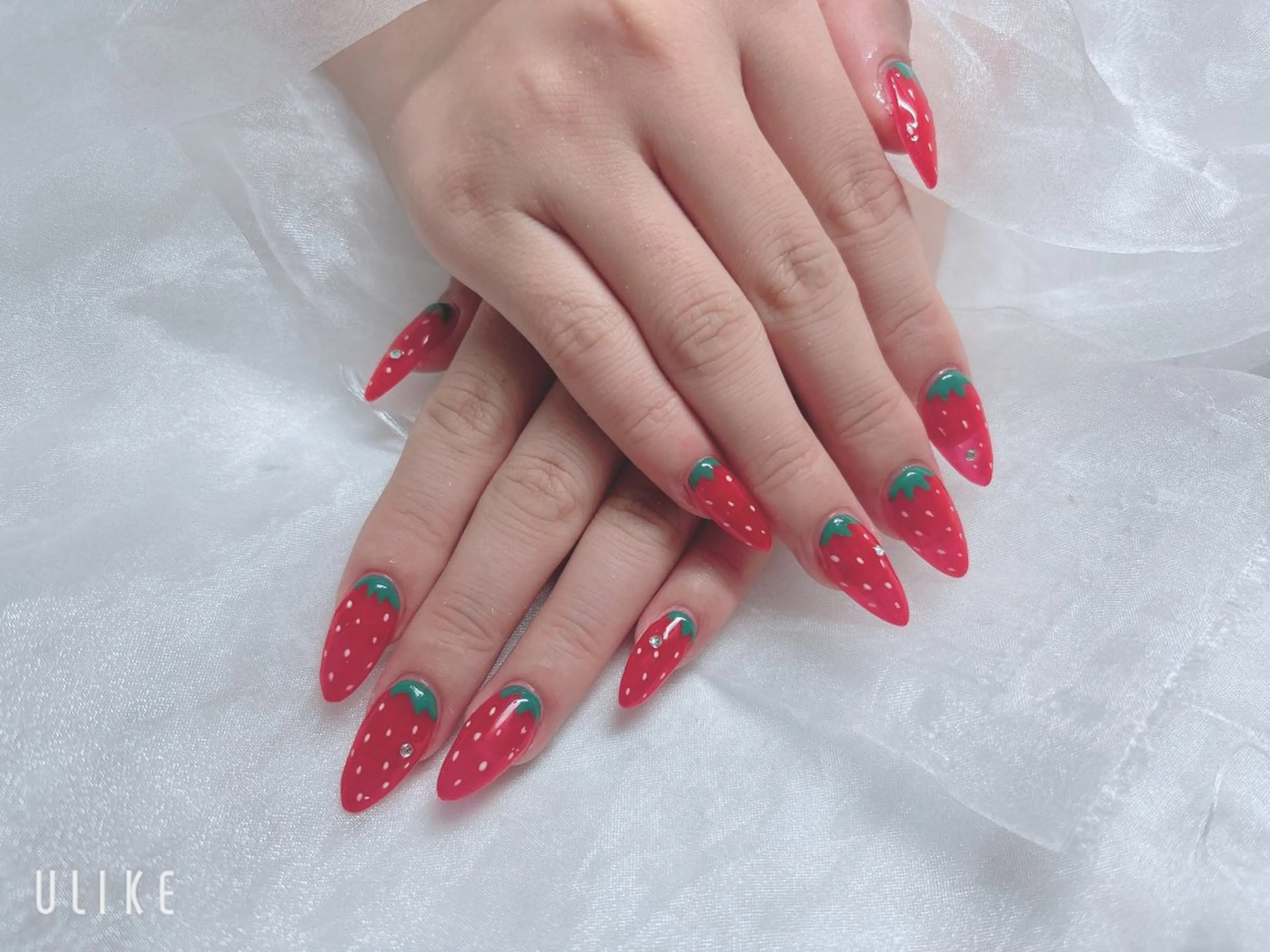 ネイル 長さ出し ハンドネイル BABY LION :Fumiyoのネイルデザイン