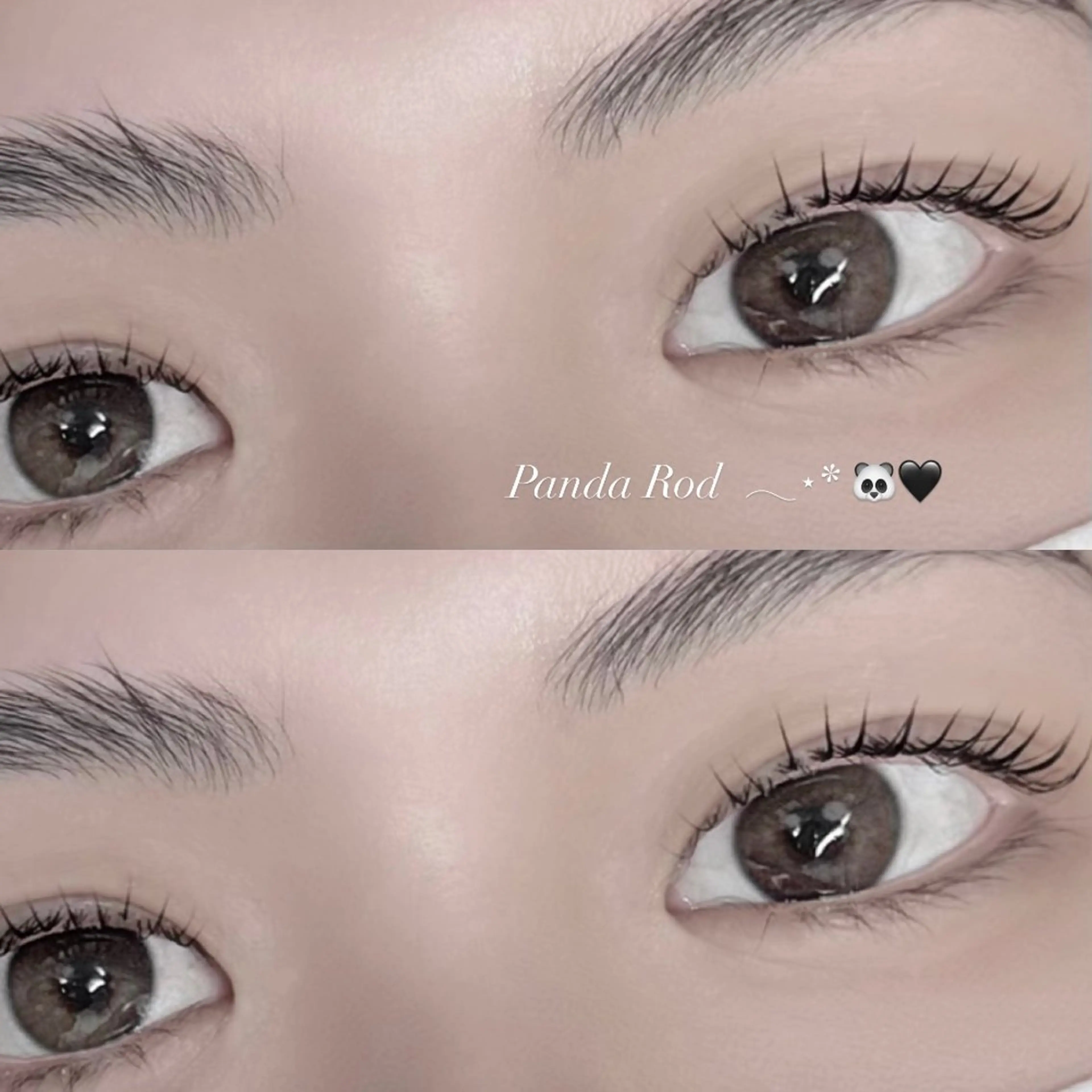 マツエク・マツパ 束感まつ毛 一重×まつ毛パーマ lys ユラのマツエク・マツパデザイン