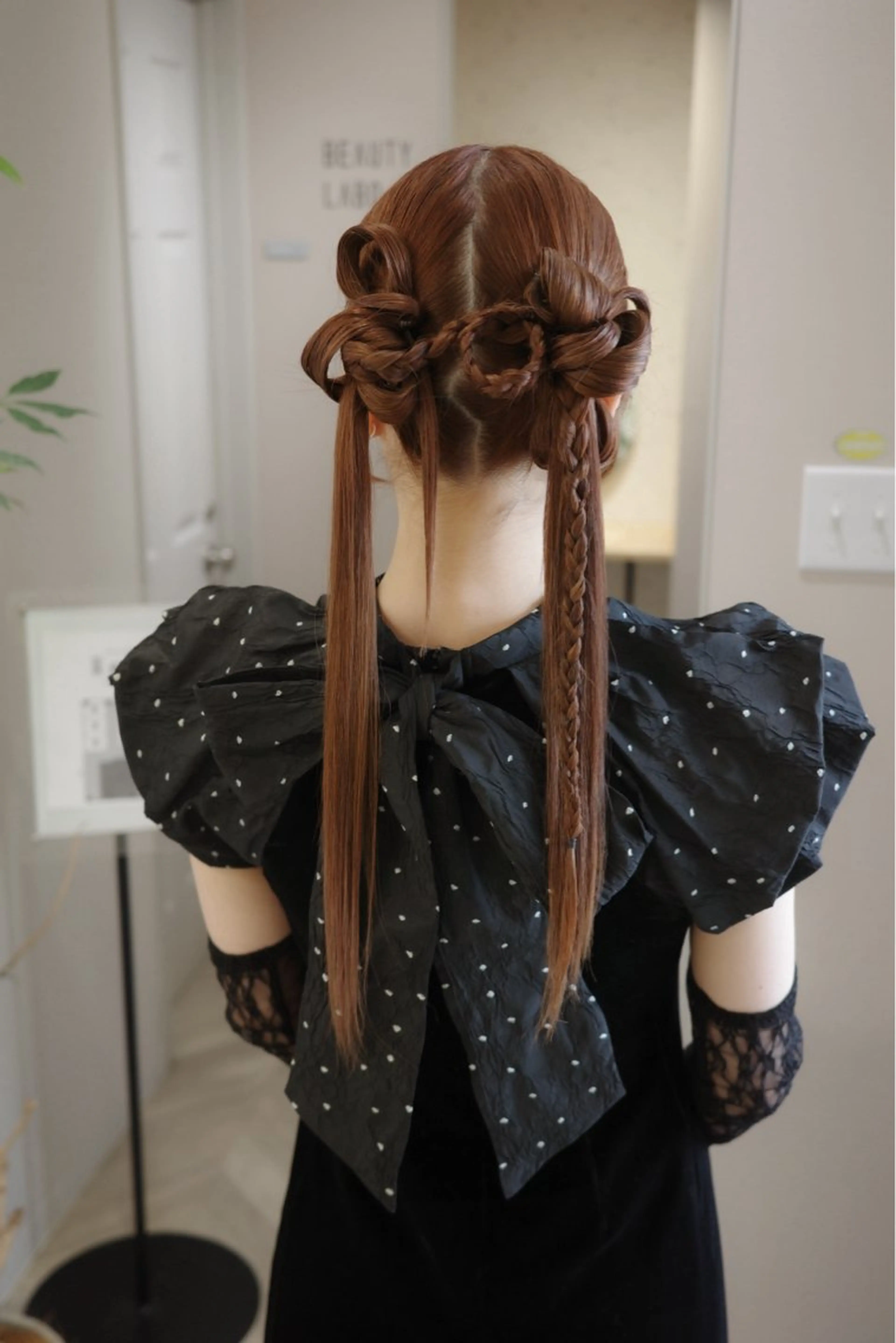 ヘアセットの写真