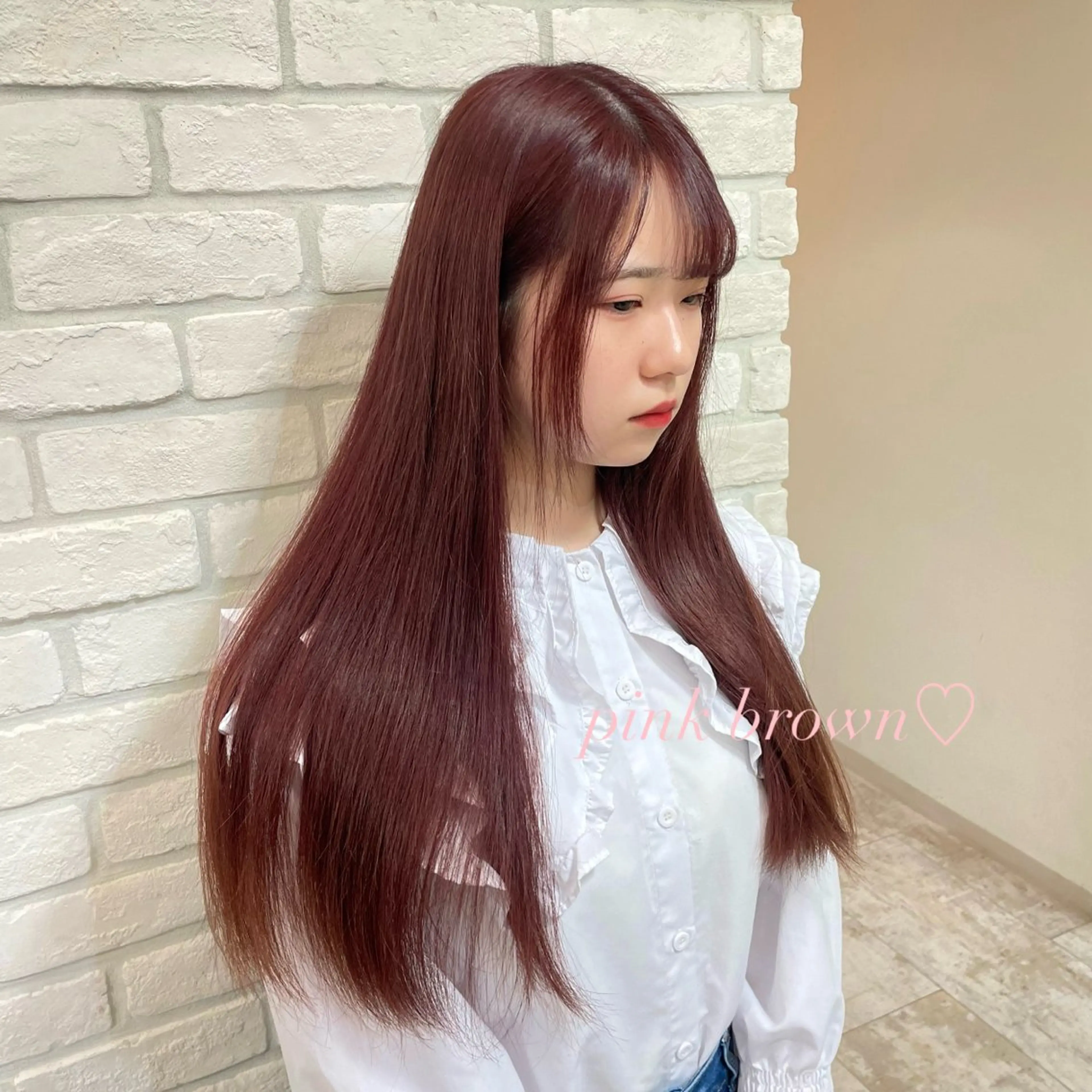 ロング カラー カット ヘアカラー ダブルカラー/ レイヤー🍒齋藤 澪のヘアスタイル