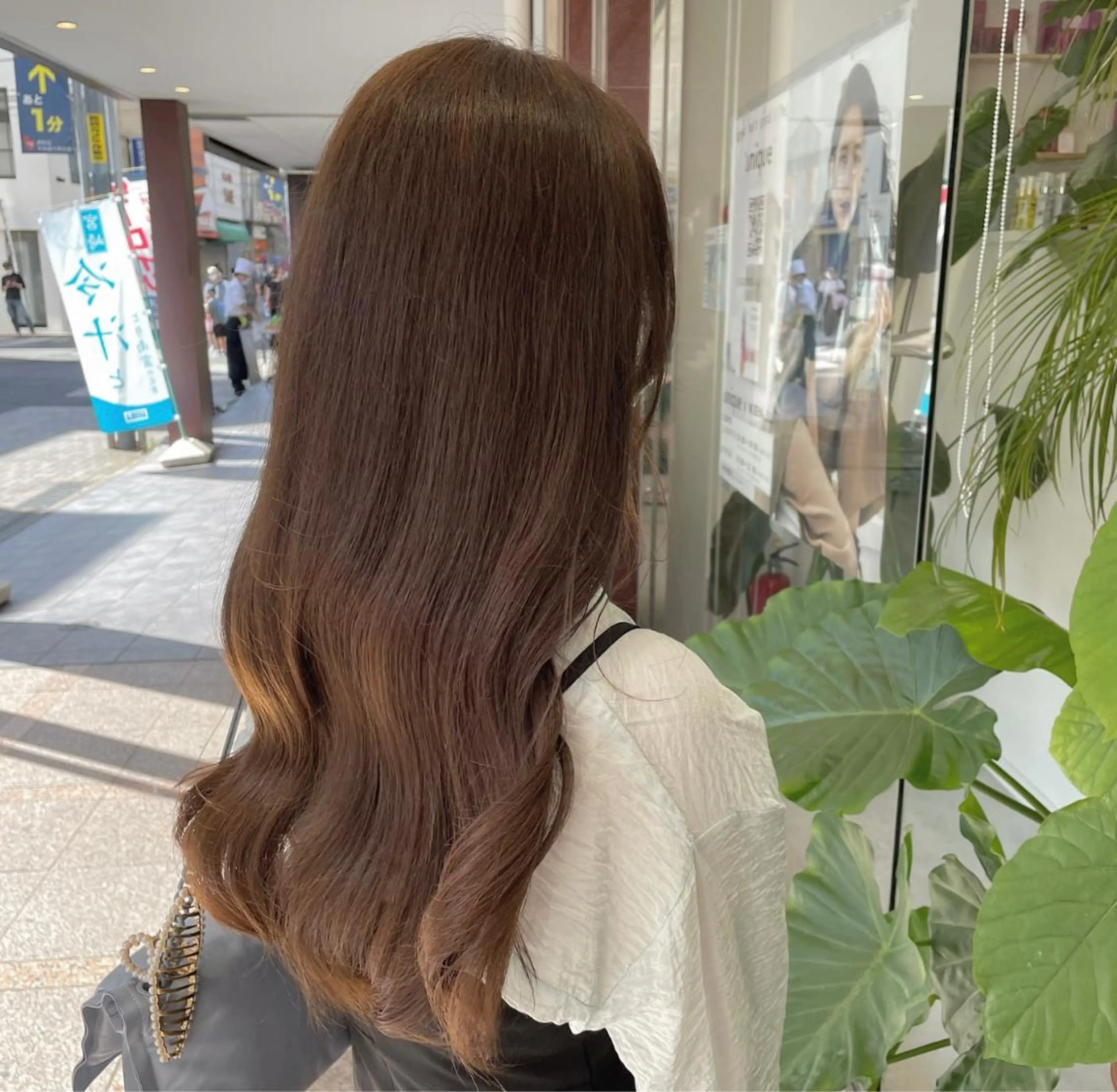 カラー ベージュカラー ヘアカラー ピンクカラー🎀/ ミルクティー🍼花音のヘアスタイル