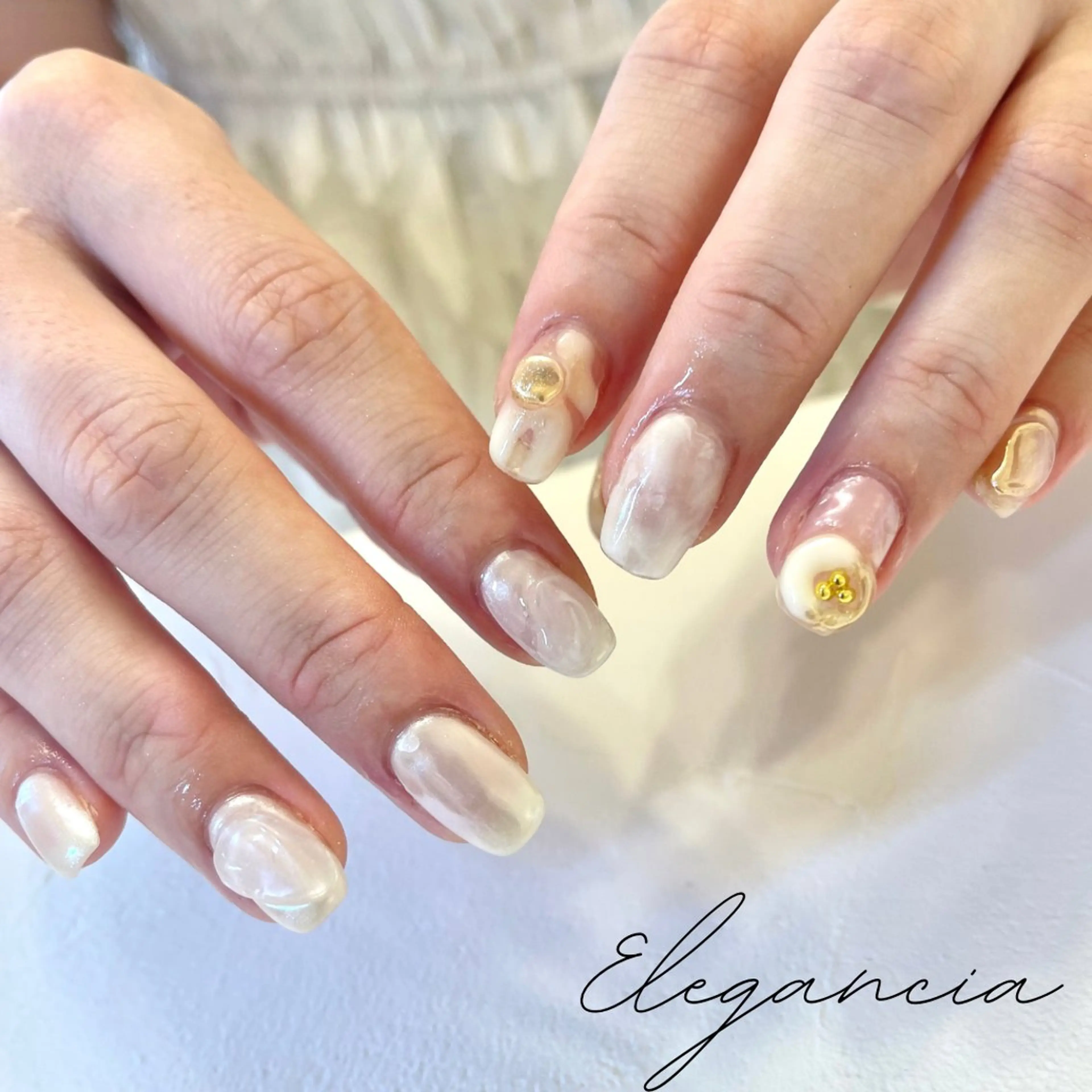 ネイル ハンドネイル Elegancia. Hiromiのネイルデザイン