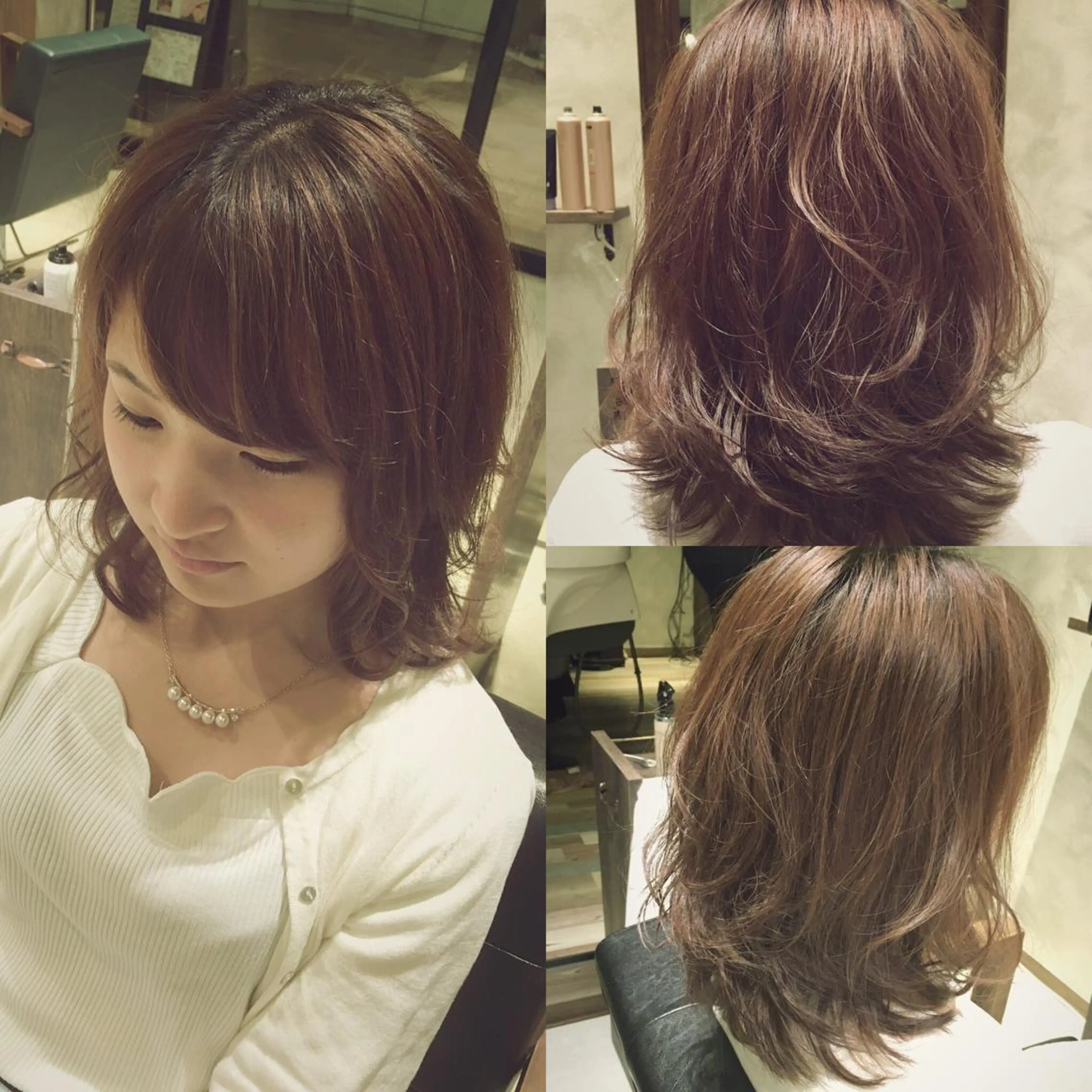 ミディアム 松村 崇弘のヘアスタイル