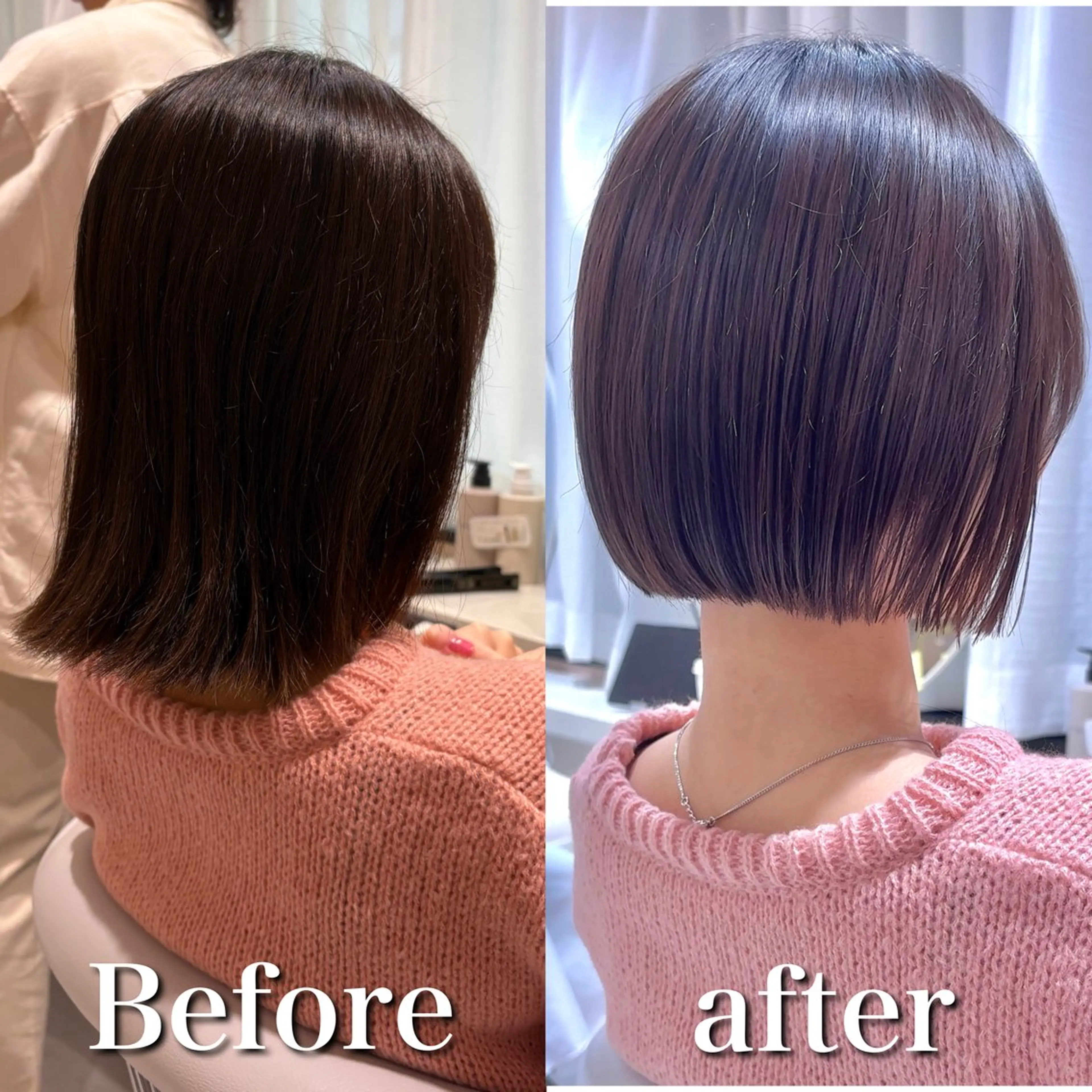 ショート ボブ レイヤーボブ特化/ 横浜/伊藤　怜のヘアスタイル