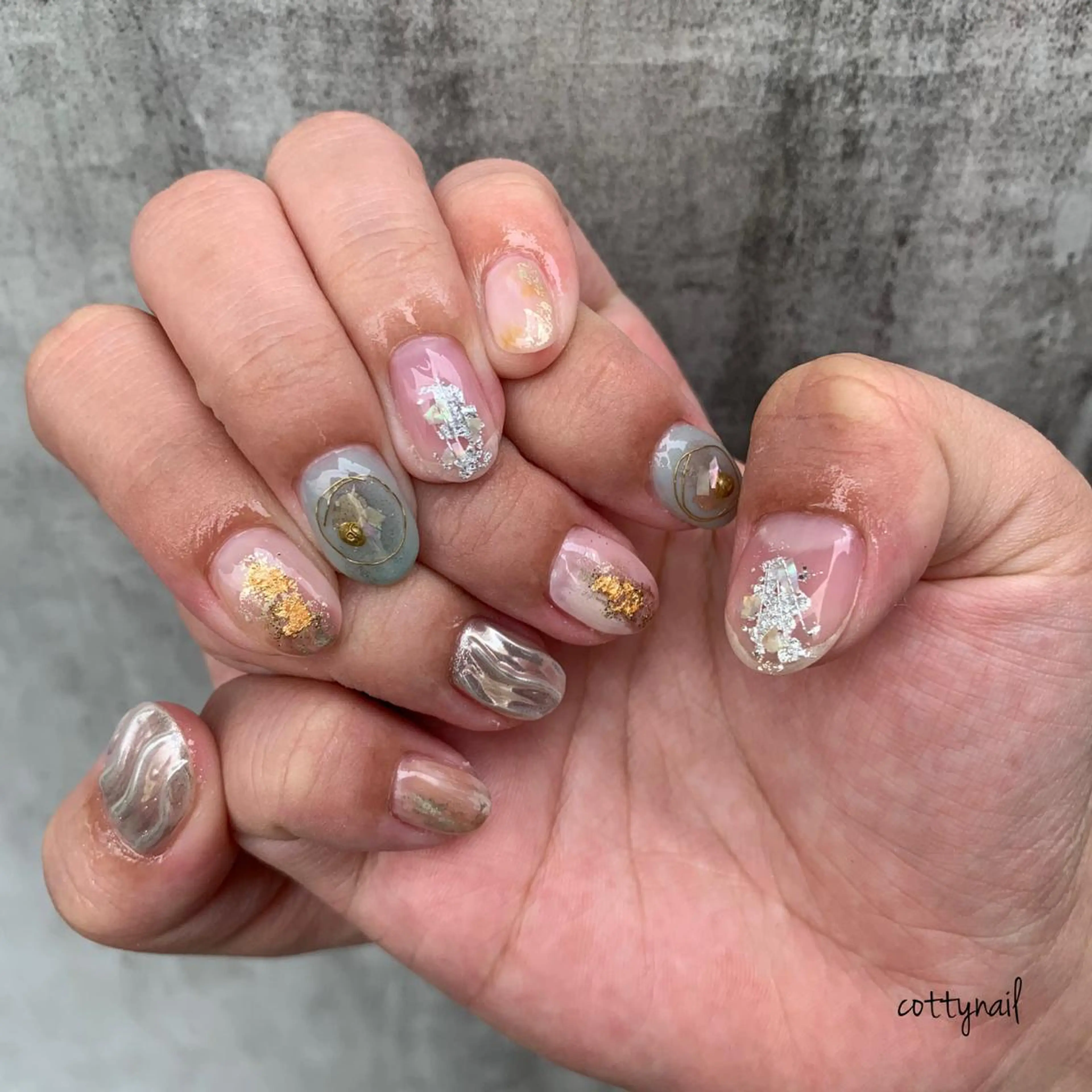 ネイル ジェルネイル ニュアンスネイル cottynail -miki-のその他イメージ