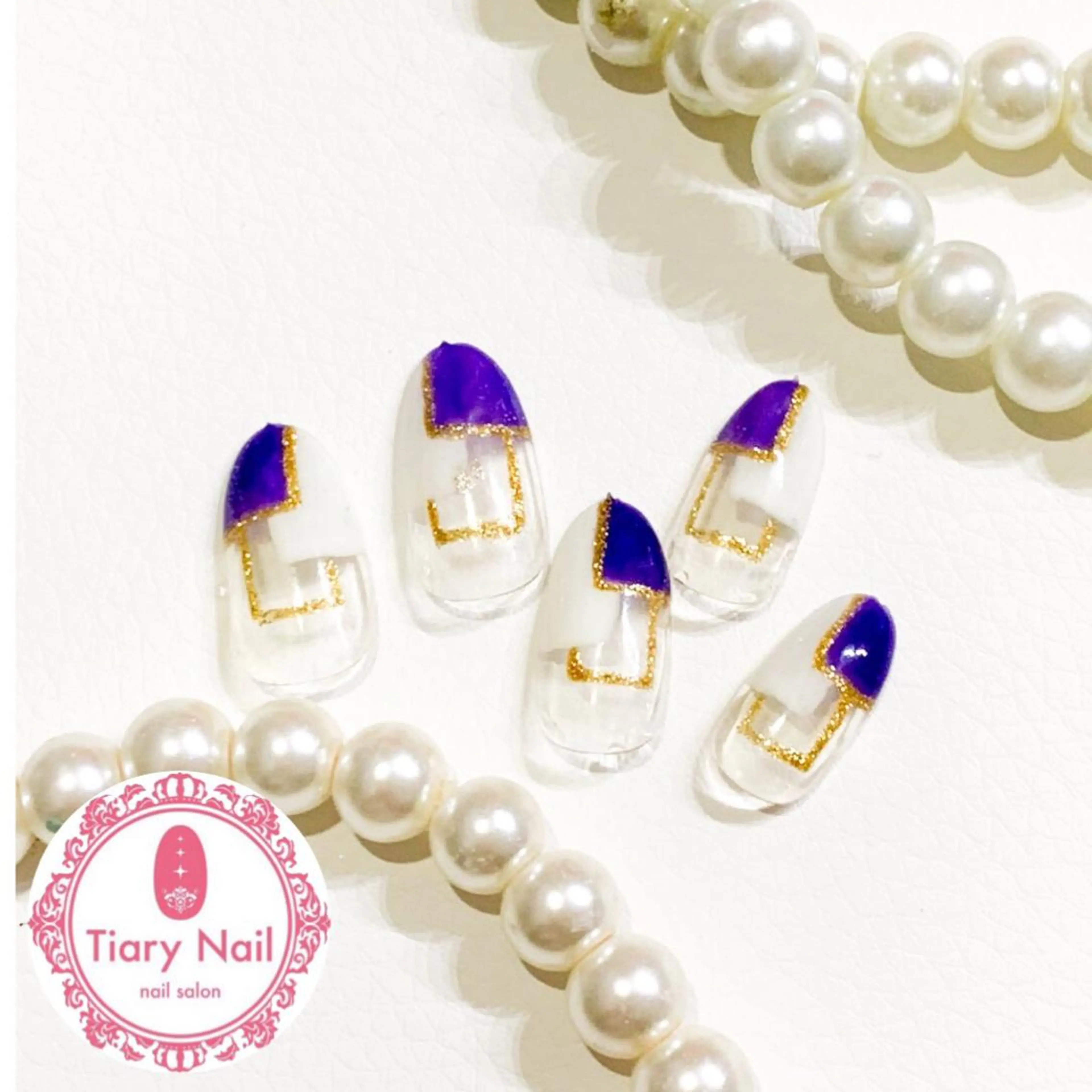ネイル 桜ネイル 長さ出し スカルプネイル 💗🪽Tiary Nail🪽💗のネイルデザイン