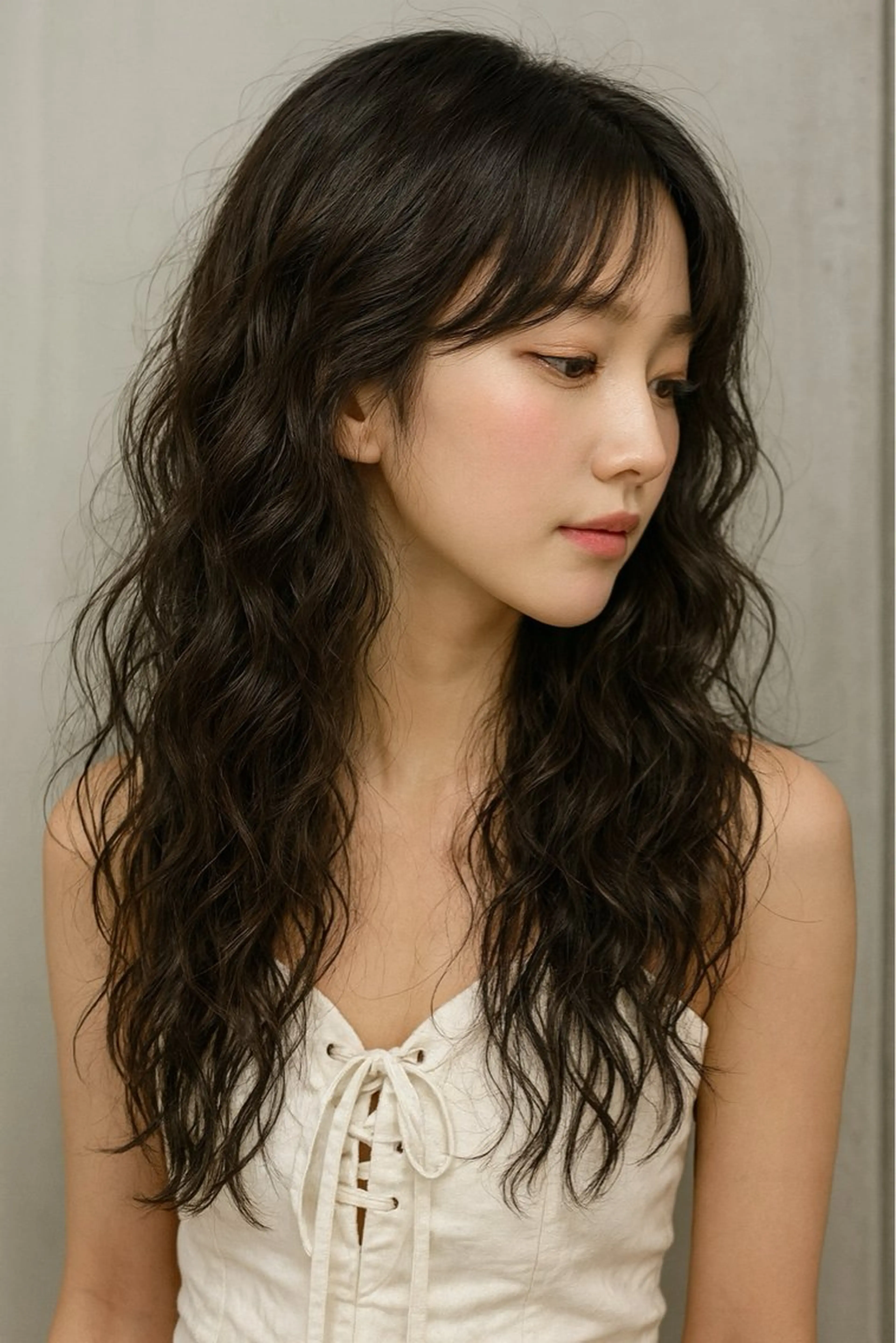 パーマ 本場韓国ヘア特化 아이비/Aibiのヘアスタイル