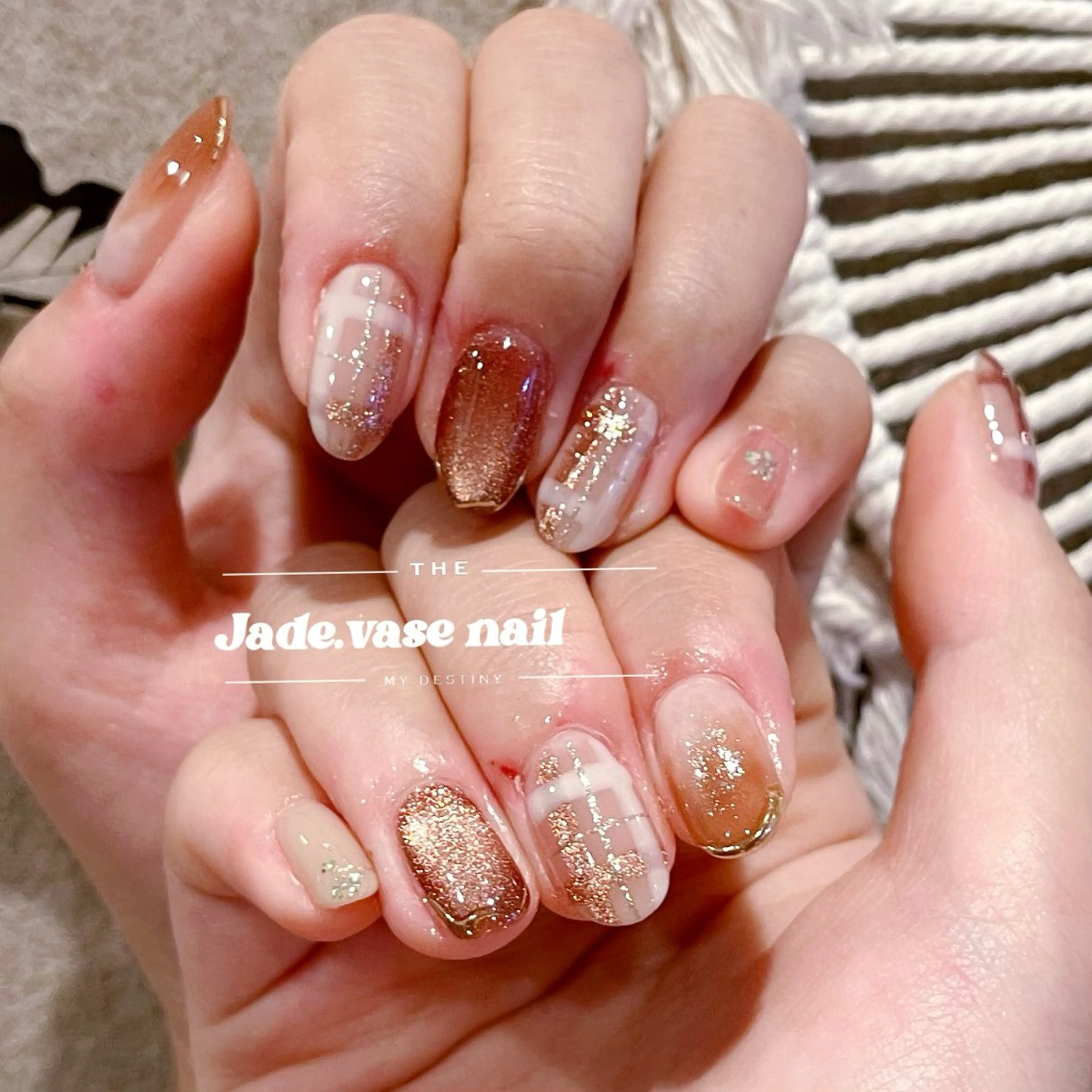 ネイル ハンドネイル ハンドケア ✰Jade.vase 银座のネイルデザイン