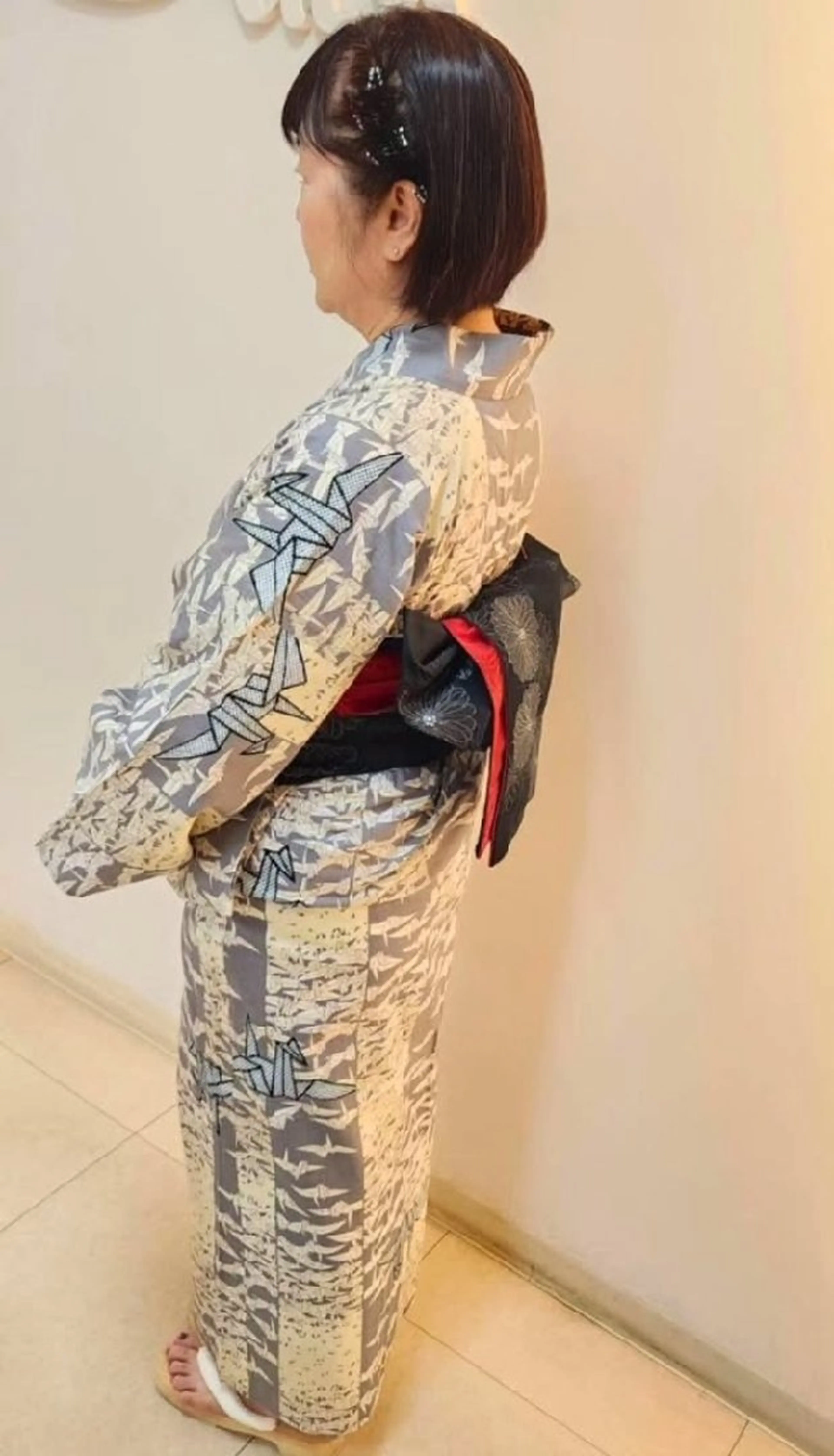 浴衣着付けの写真