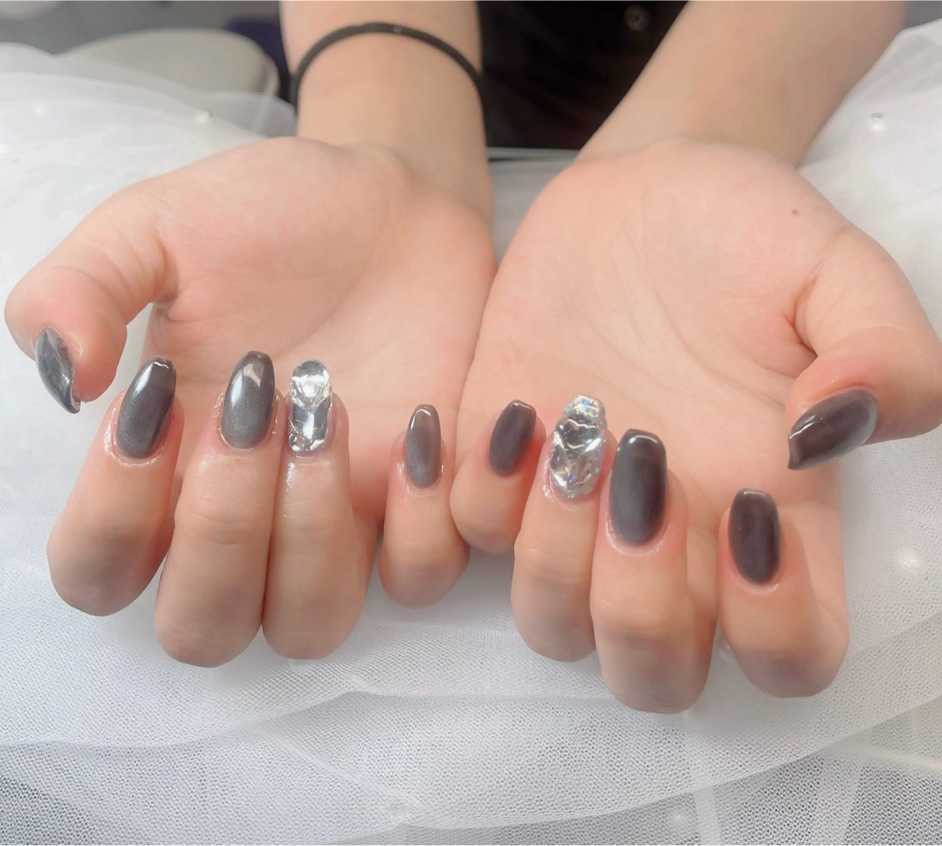 ネイル ハイネイル 自宅サロンのネイルデザイン