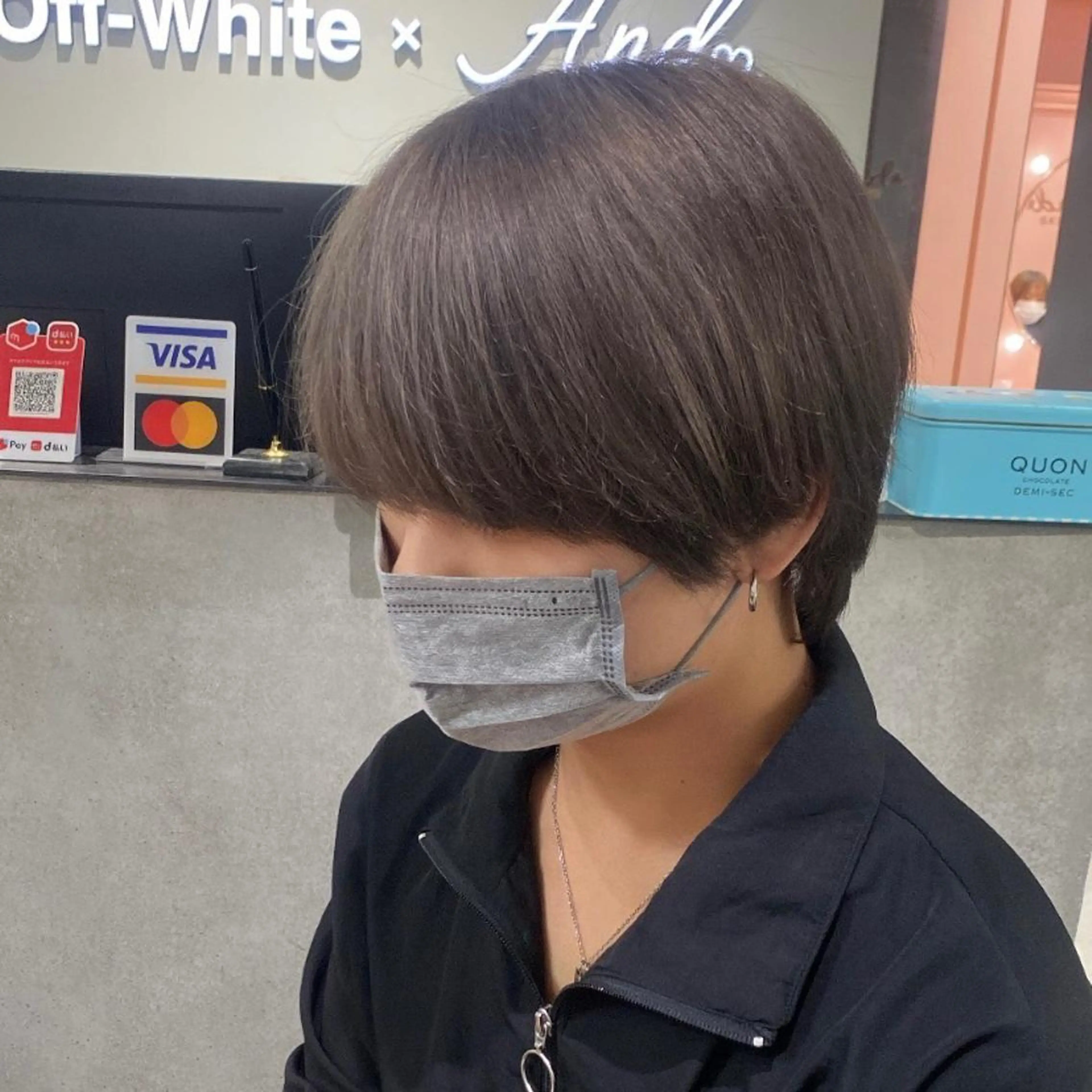 メンズ 縮毛矯正・髪質改善 特化 出納 直起のヘアスタイル