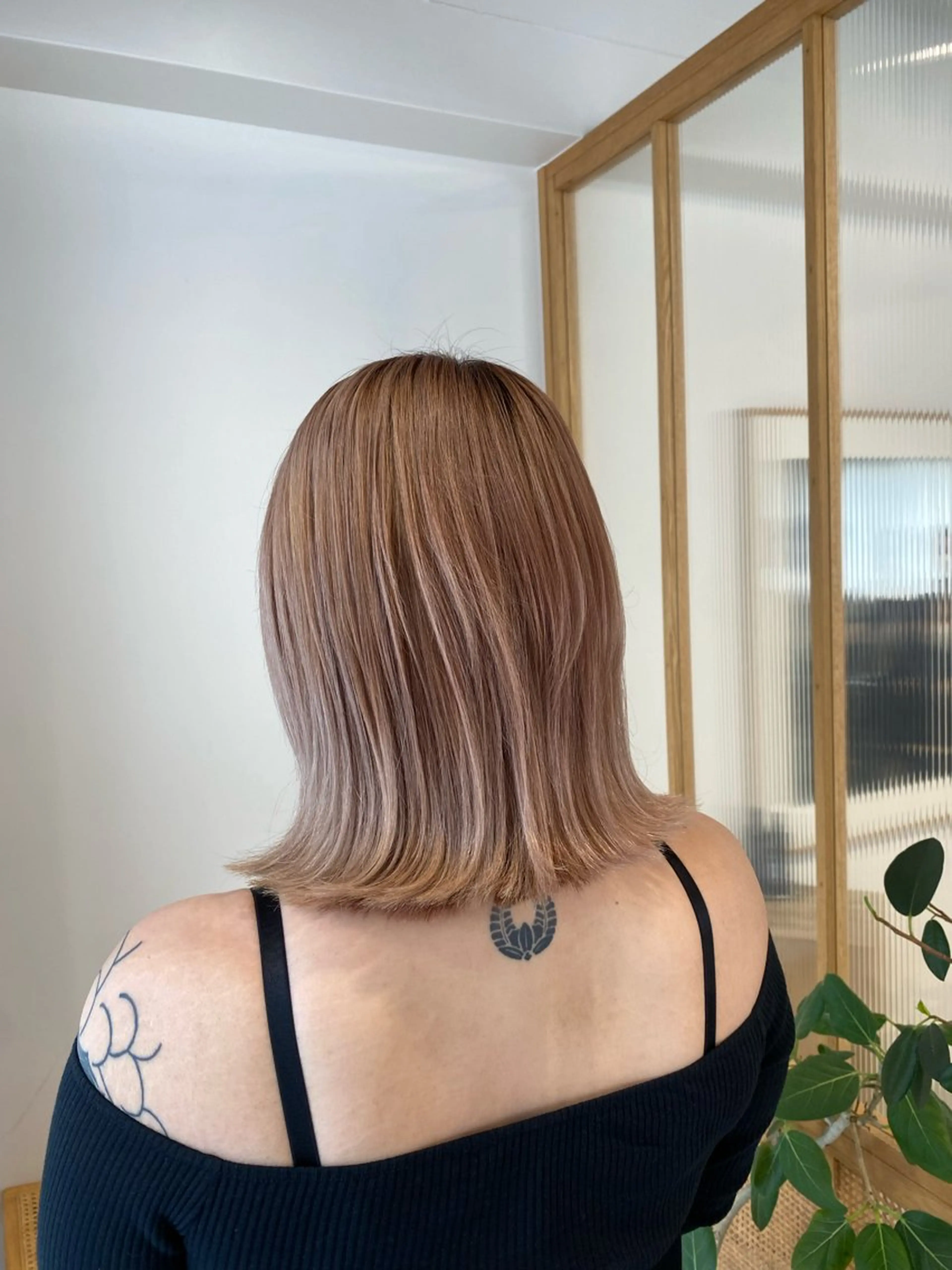 ショート ショート/ボブ/顔周 りレイヤー/RINAのヘアスタイル