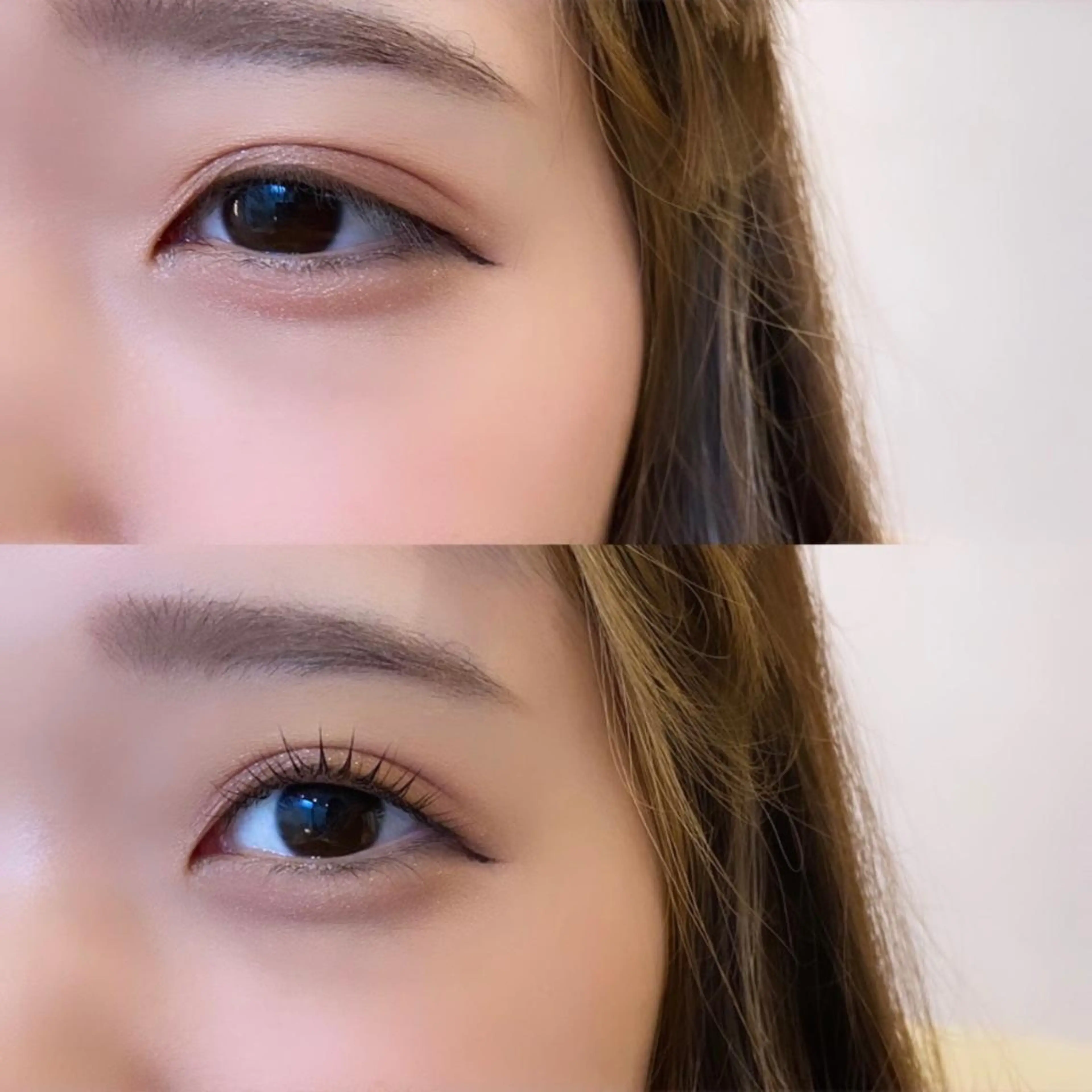 マツエク・マツパ パリジェンヌラッシュリフト 一重×まつ毛パーマ マツパ SHAPYパラジェル フィルイン対応　うみのマツエク・マツパデザイン