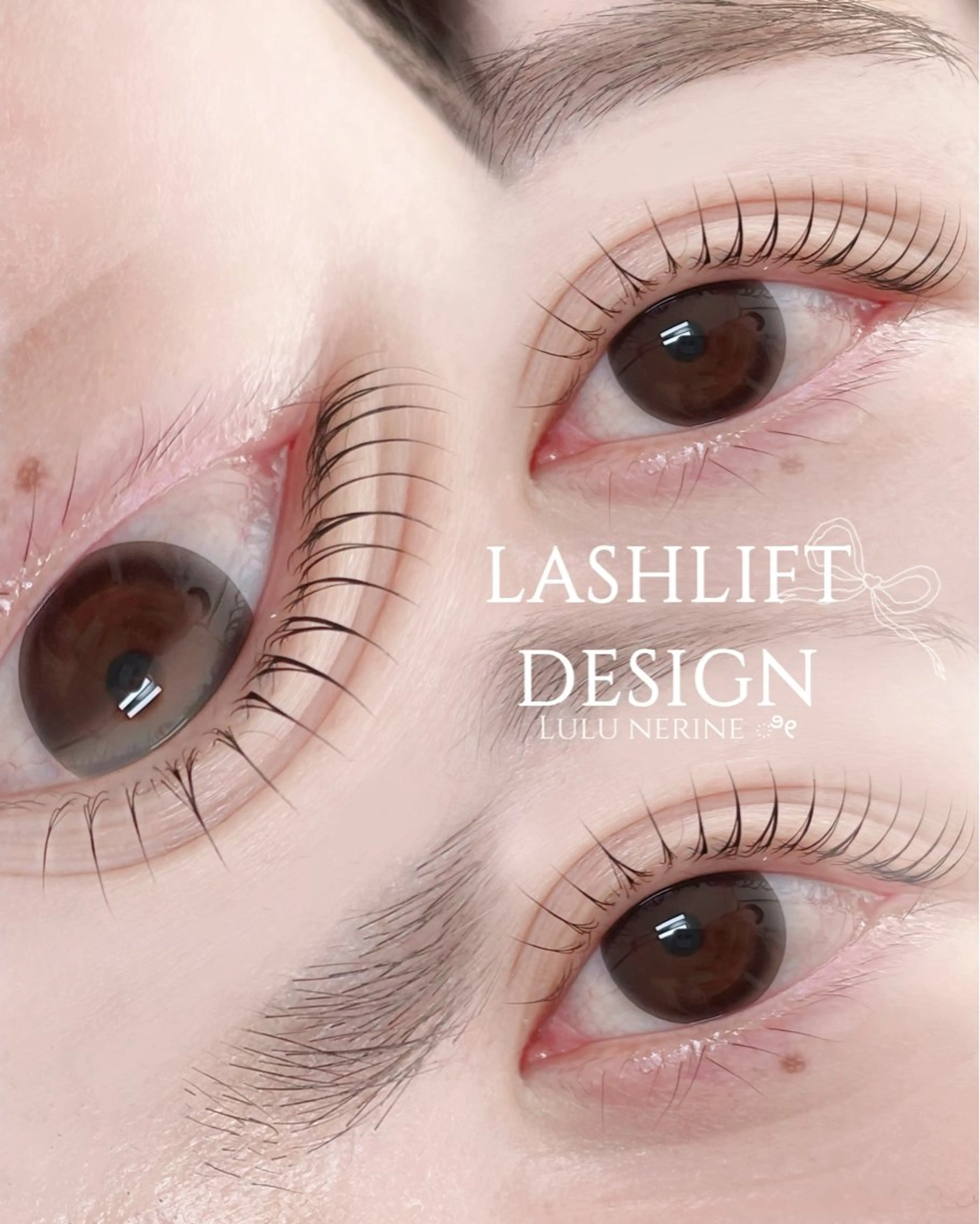 マツエク・マツパ 一重×まつ毛パーマ マツパ Lulu nerineのマツエク・マツパデザイン