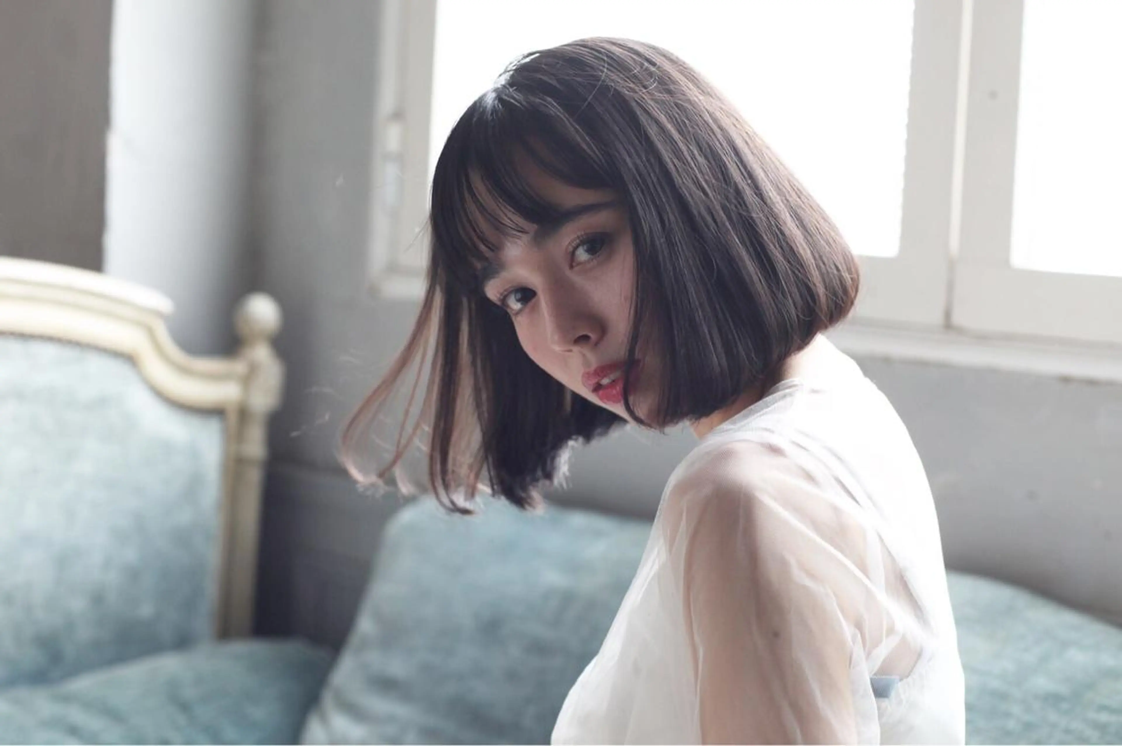 ミディアム 似合わせ艶髪カラー ❤️ハダユミのヘアスタイル