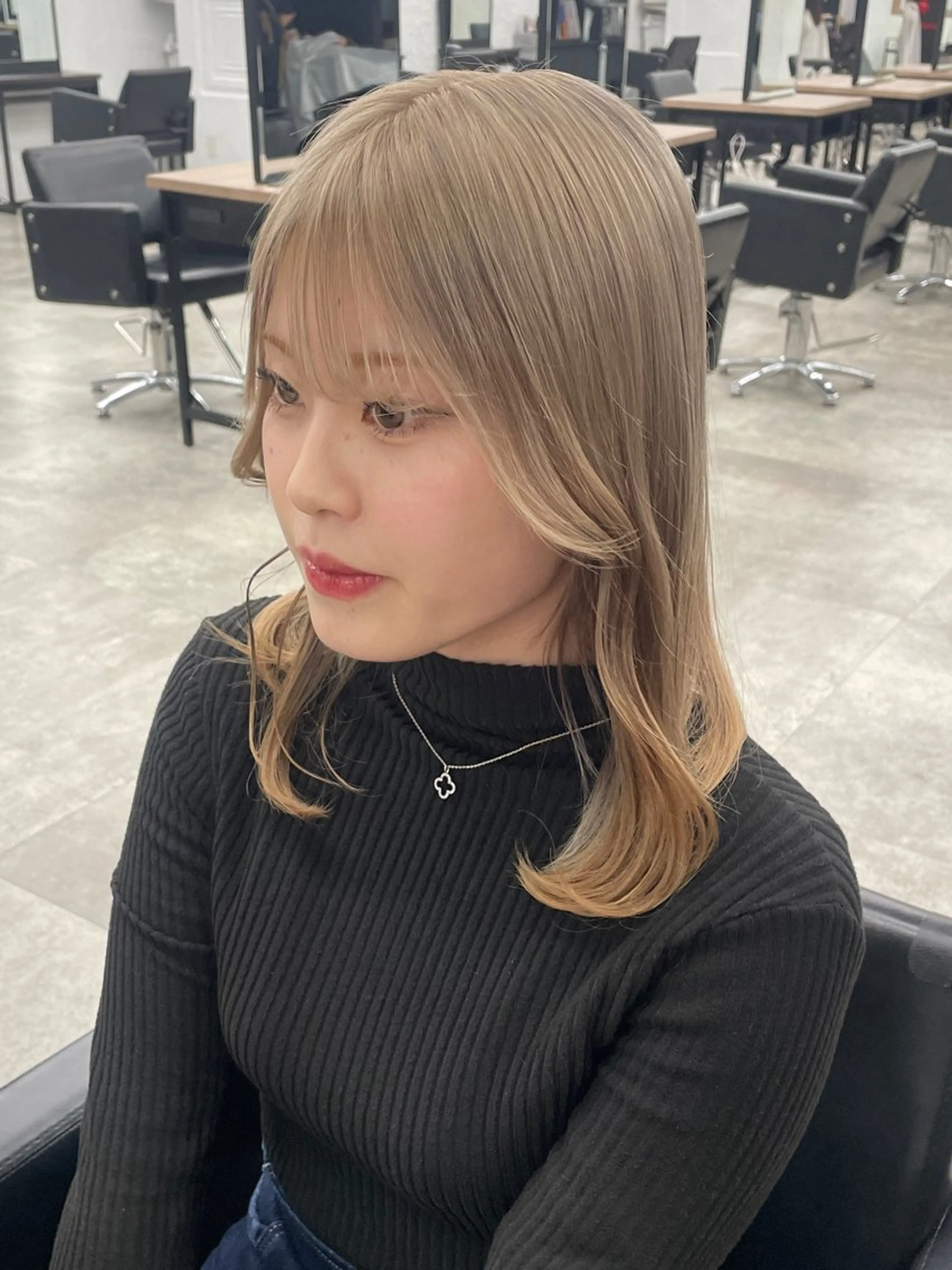 カラー 暖色/透明感カラー /nanami★のヘアスタイル