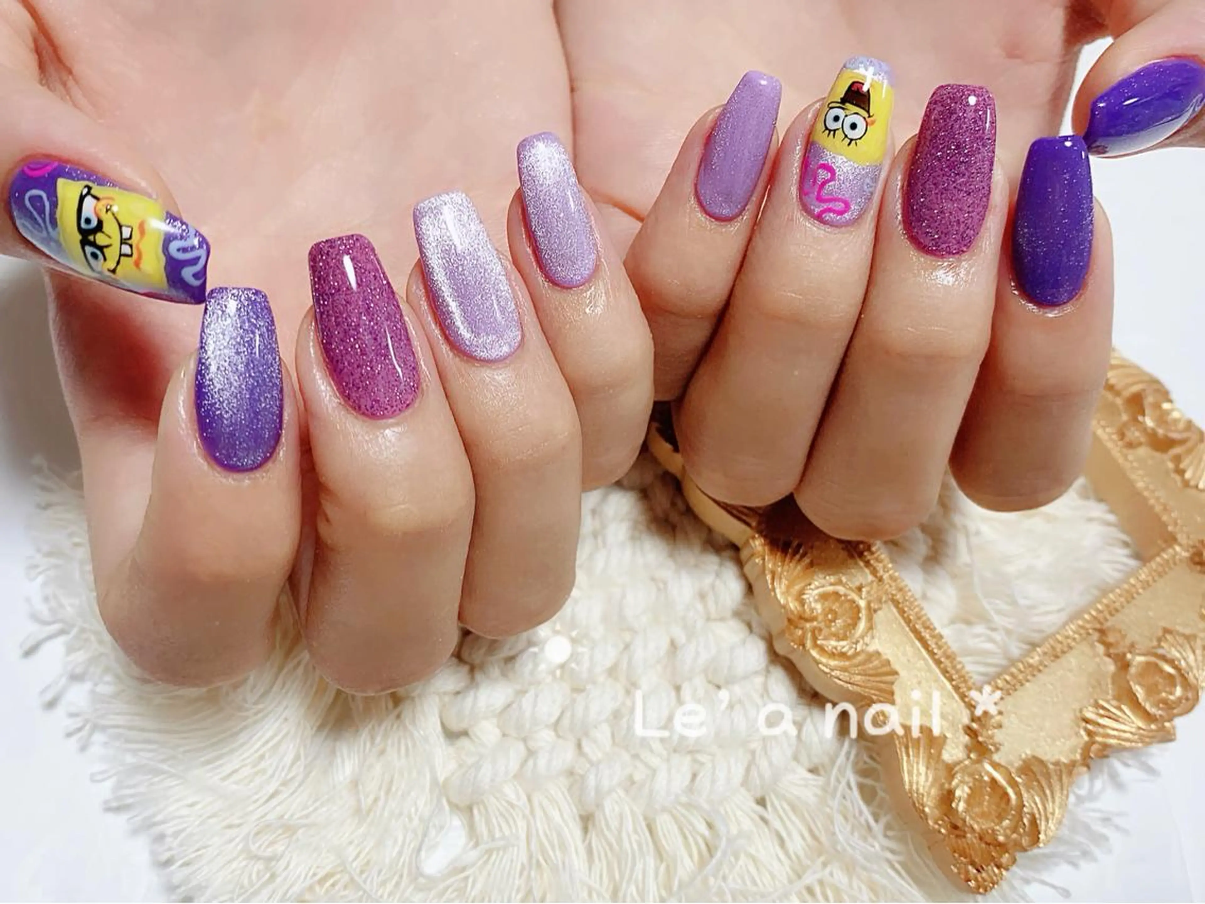 ショート カラー ネイル Le’a NailSalonのネイルデザイン