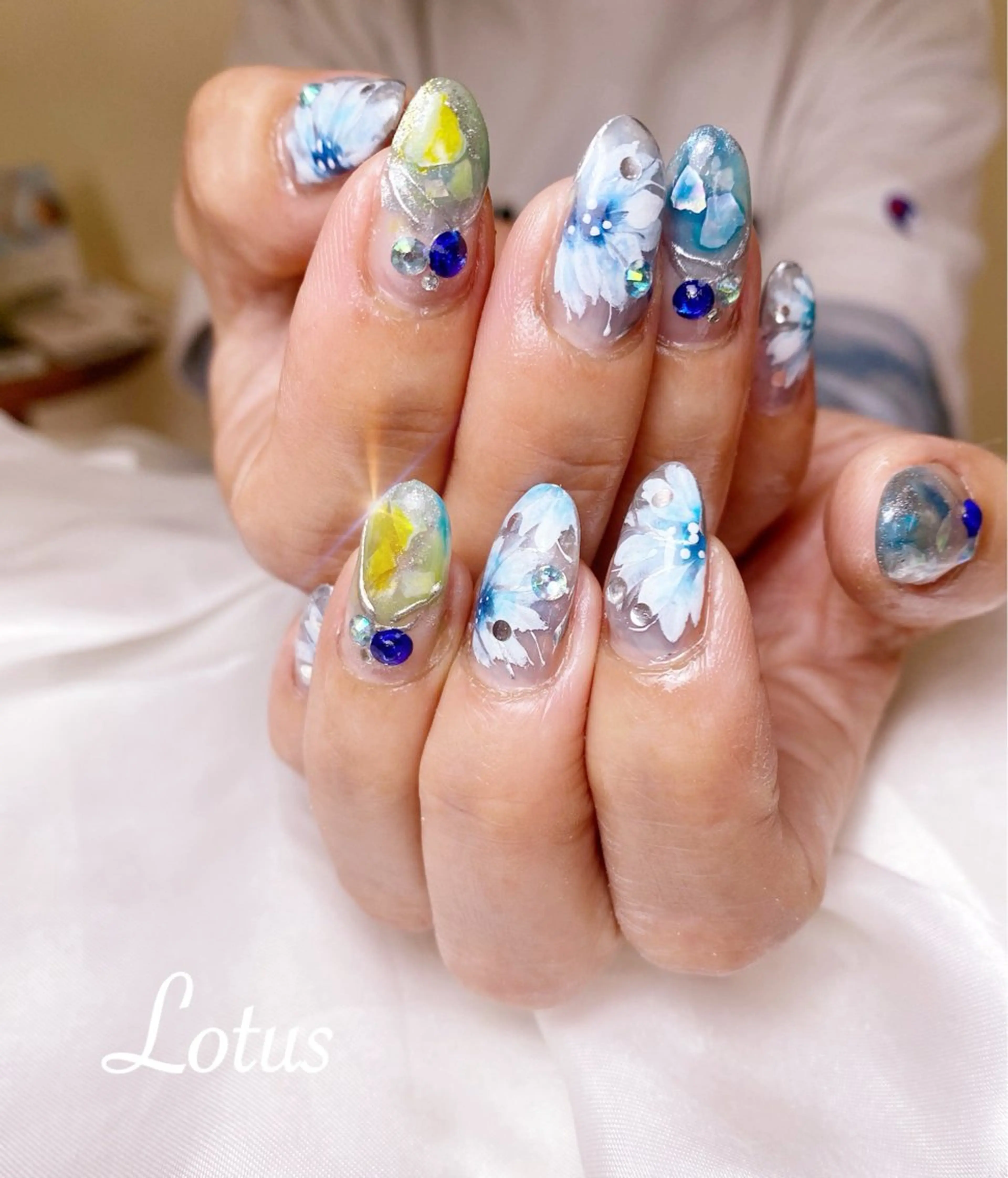 ネイル ハンドネイル ハンドケア ネイル＆脱毛 Lotus🌸のネイルデザイン