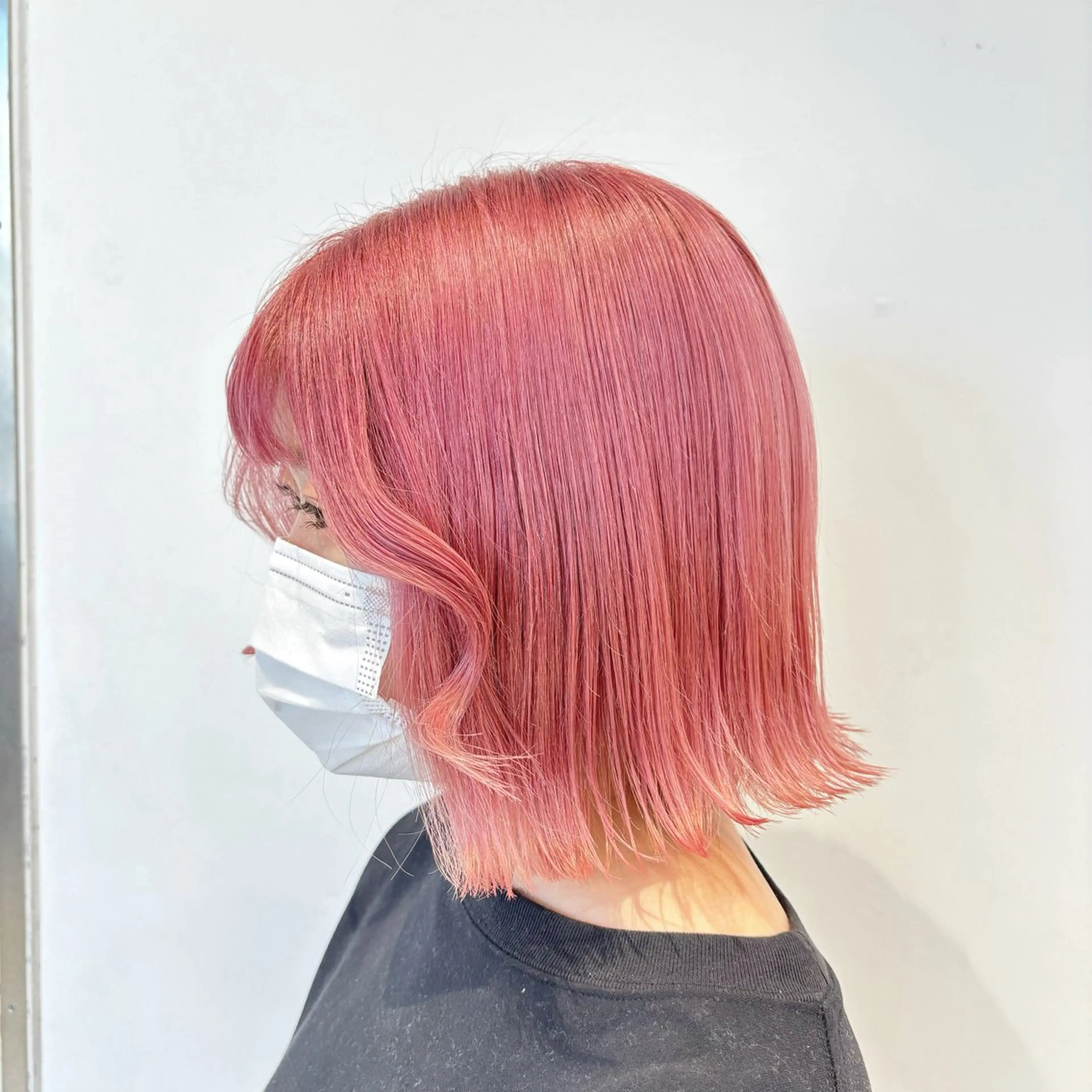 カラー 長尾菜々美🐰 ／ハイトーンカラーのヘアスタイル