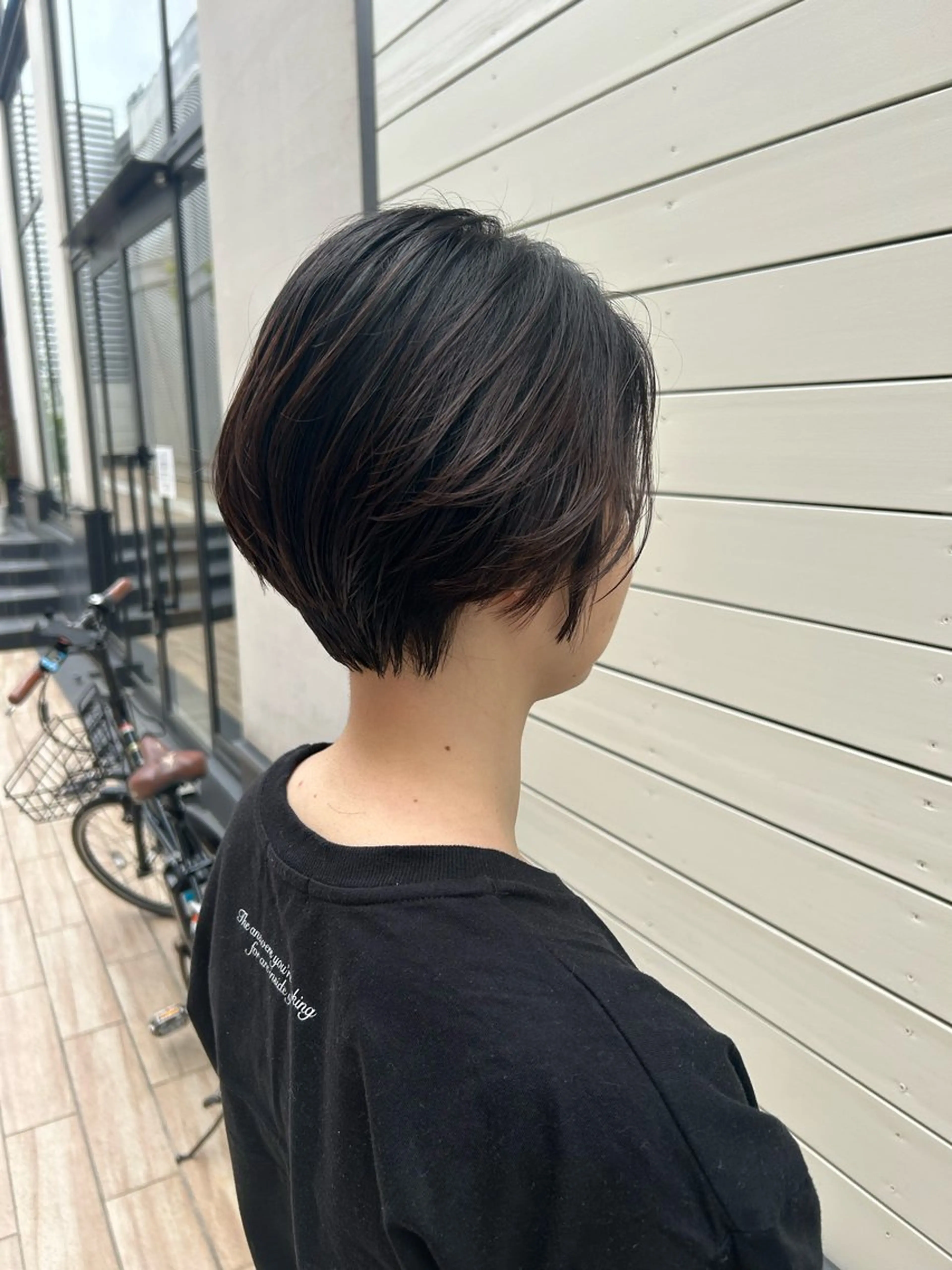 ショート カラー ヘアアレンジ カット トリートメント yuka .のヘアスタイル