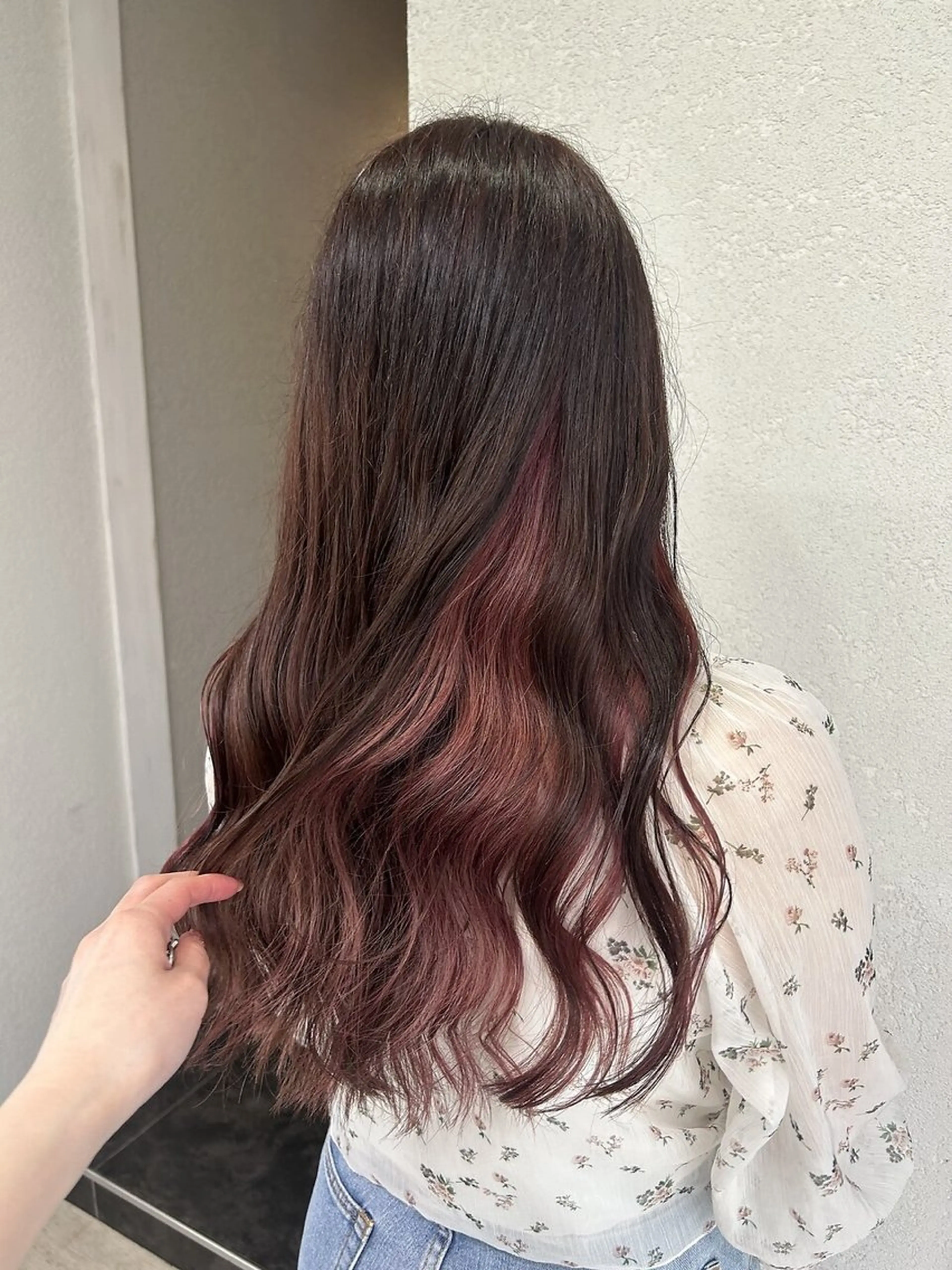 ロング カラー ヘアカラー 💗モテガーリー💗 rumi♡のヘアスタイル