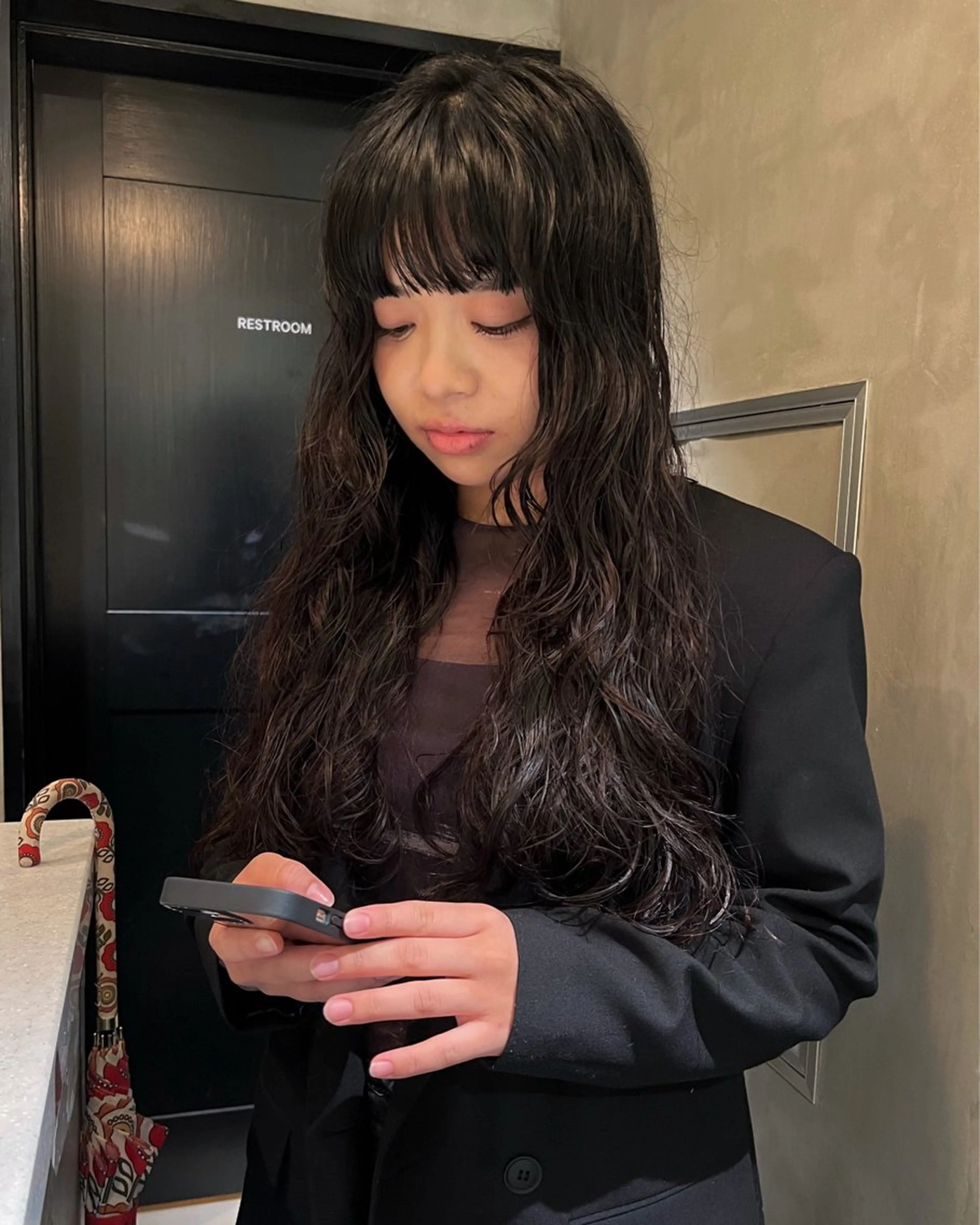 ロング パーマ カット パーマ トリートメント アンニュイヘア🪽 ayumiのヘアスタイル