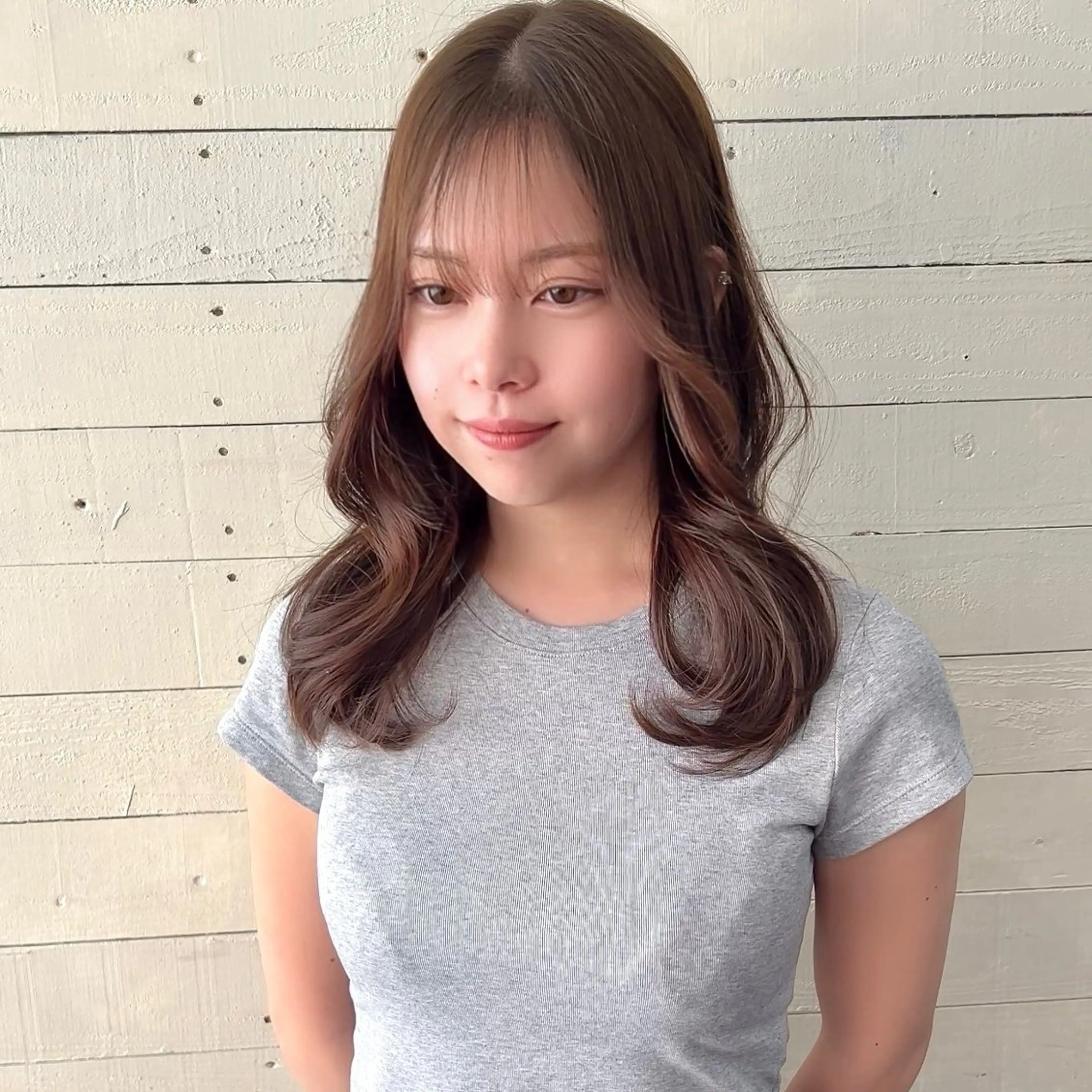 セミロング カット ヘアカラー トリートメント ブリーチ特化💛 RYUTOのヘアスタイル