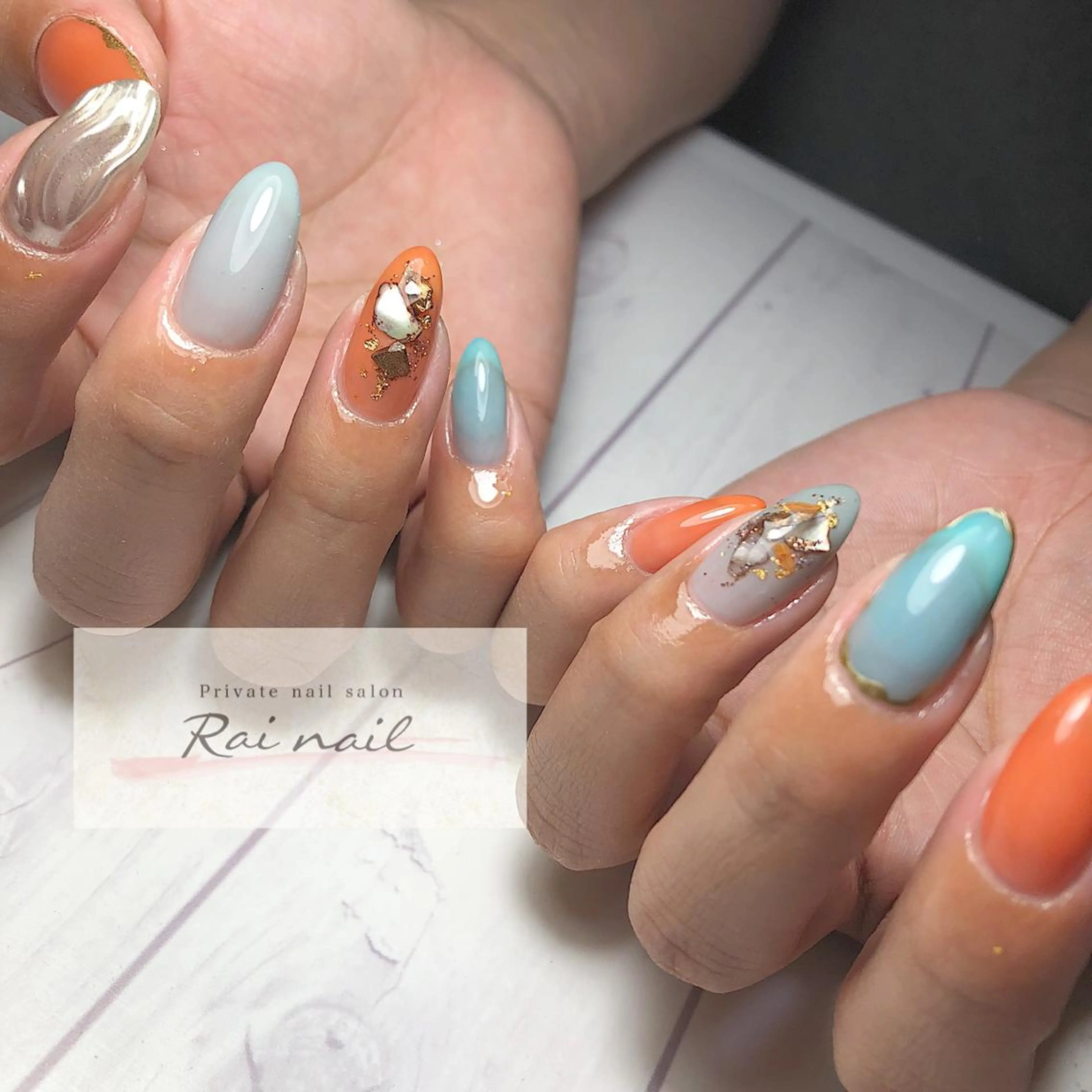 ネイル ハンドネイル Rai nail_ Risaのネイルデザイン