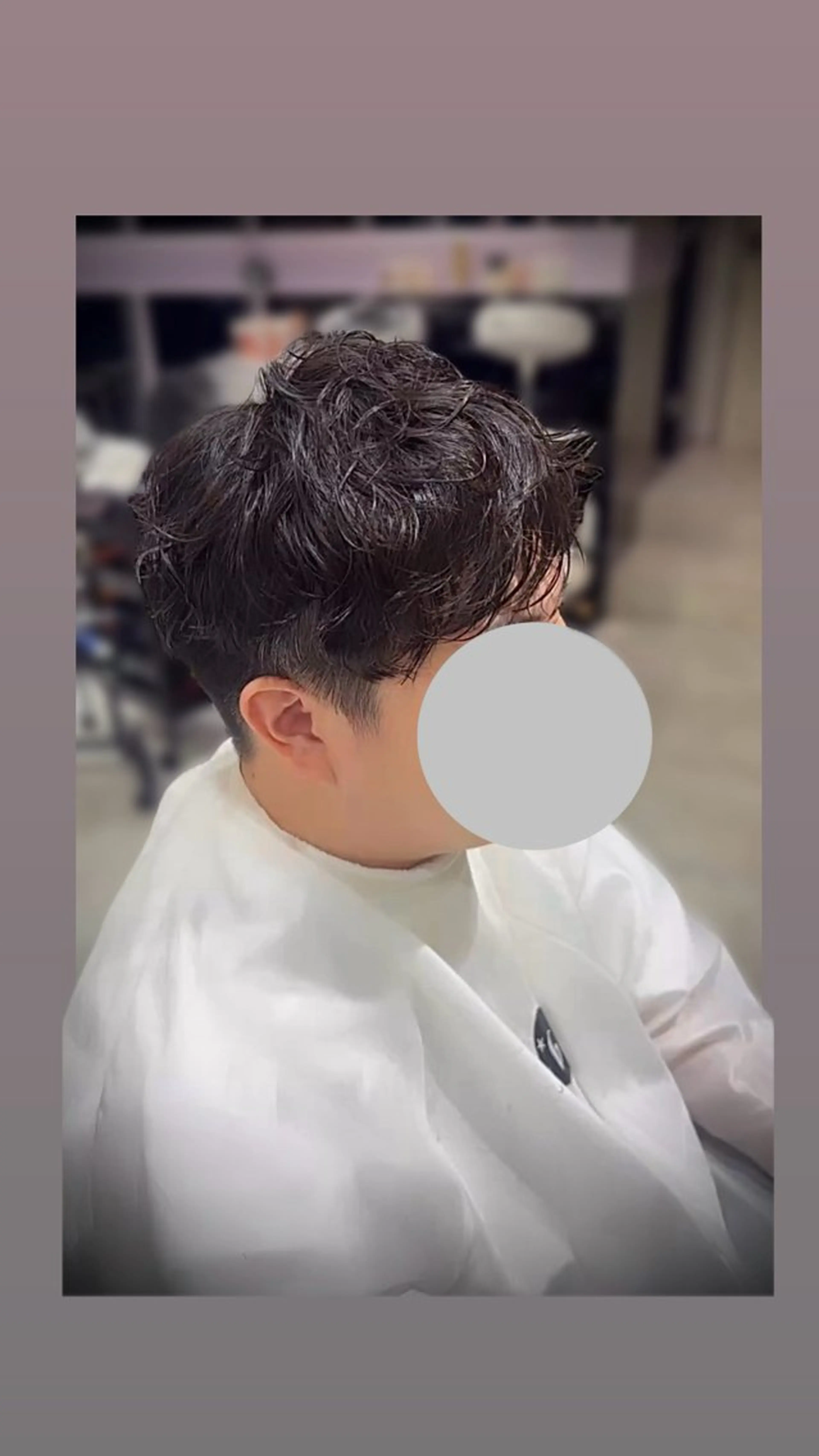 パーマ メンズ メンズパーマ 🌸銀座No.1パー マ🌸いでいあやのヘアスタイル