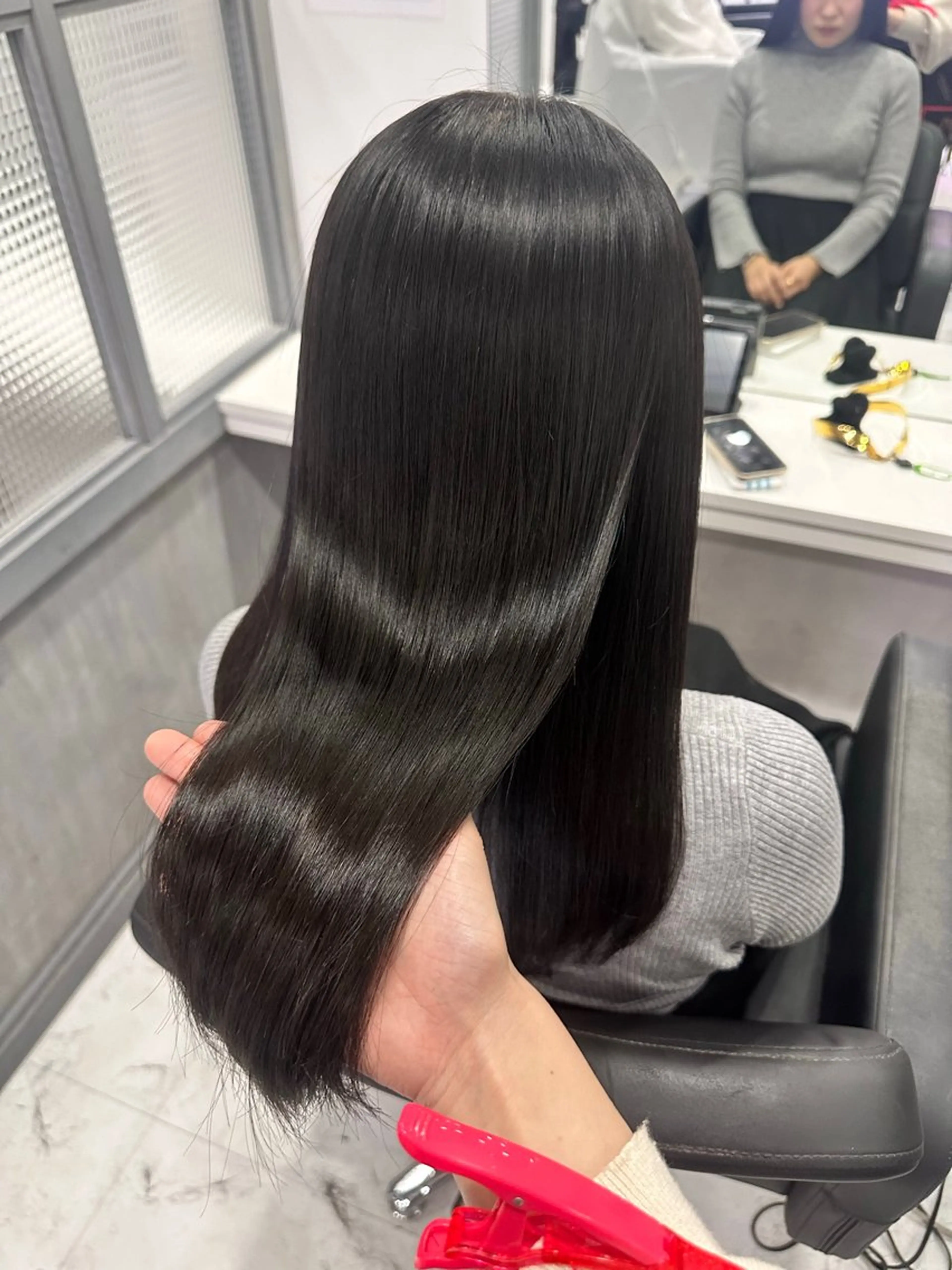 ロング カラー ブリーチ×レイヤー ×エクステ💫ひかるのヘアスタイル