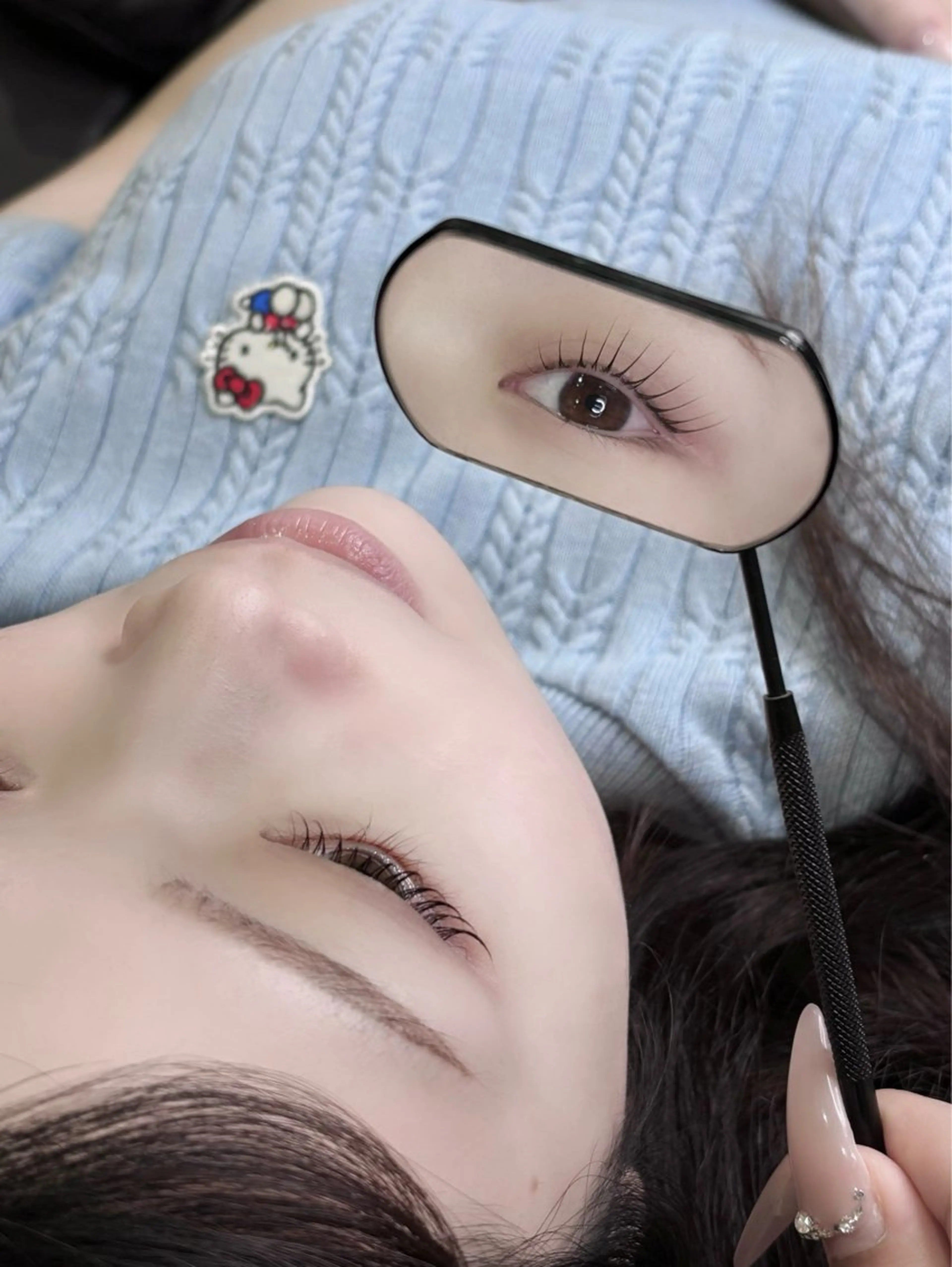 マツエク・マツパ saki 束感まつ毛/ 大阪のマツエク・マツパデザイン